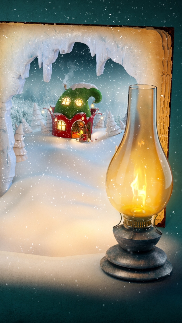 Download mobile wallpaper Christmas, Holiday, Lantern for free.