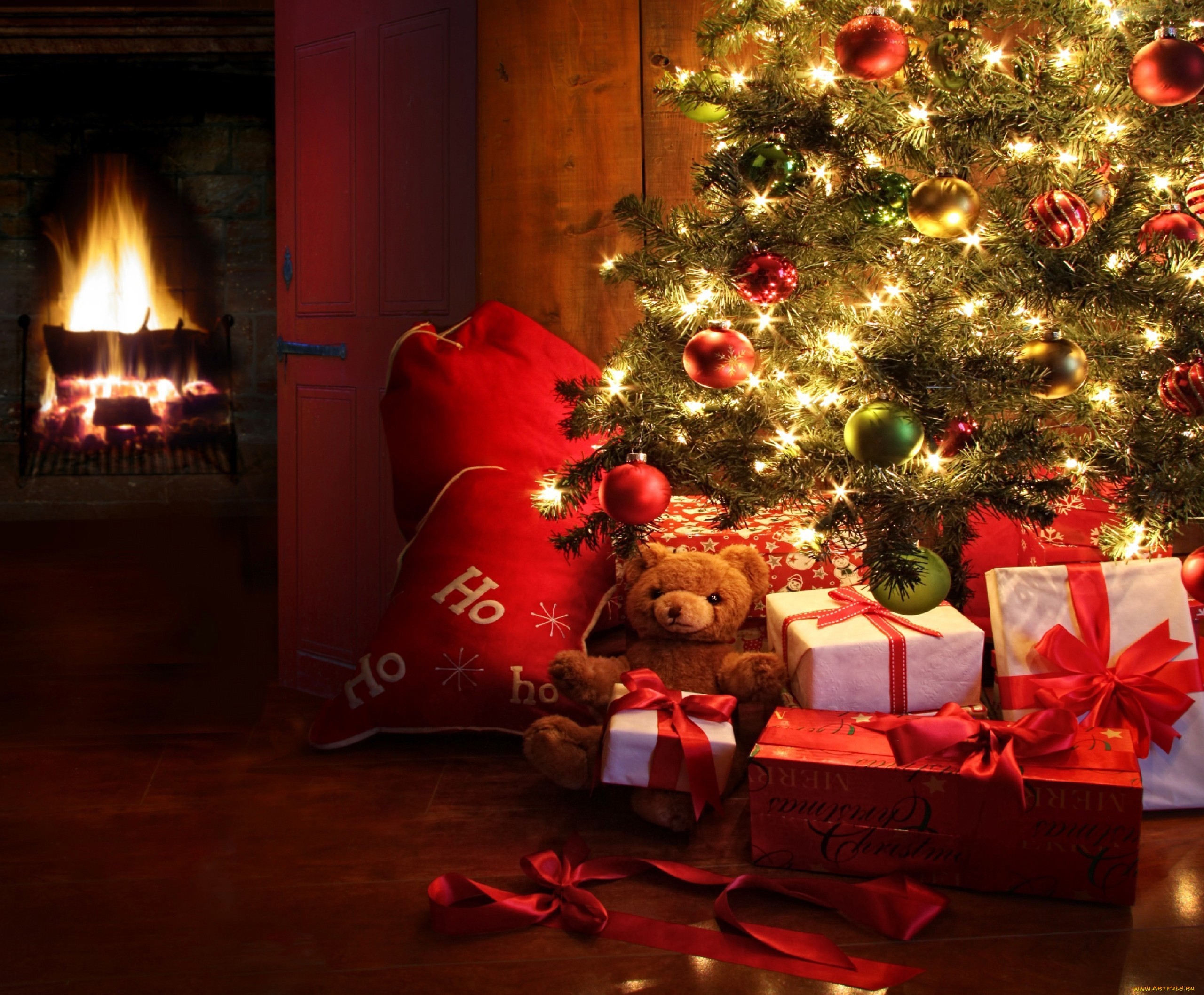 Скачать обои бесплатно Праздники, Рождество (Christmas Xmas), Новый Год (New Year) картинка на рабочий стол ПК