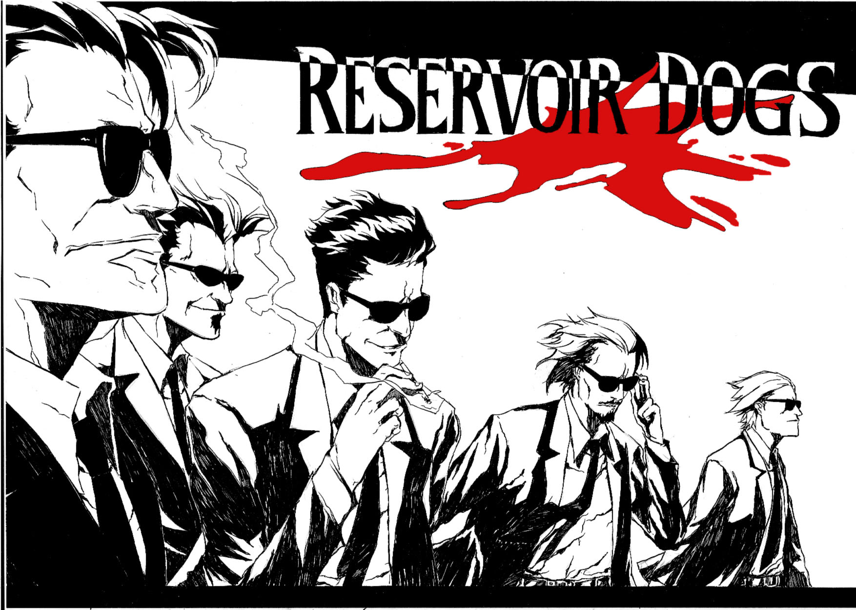 Die besten Reservoir Dogs: Wilde Hunde-Hintergründe für den Telefonbildschirm