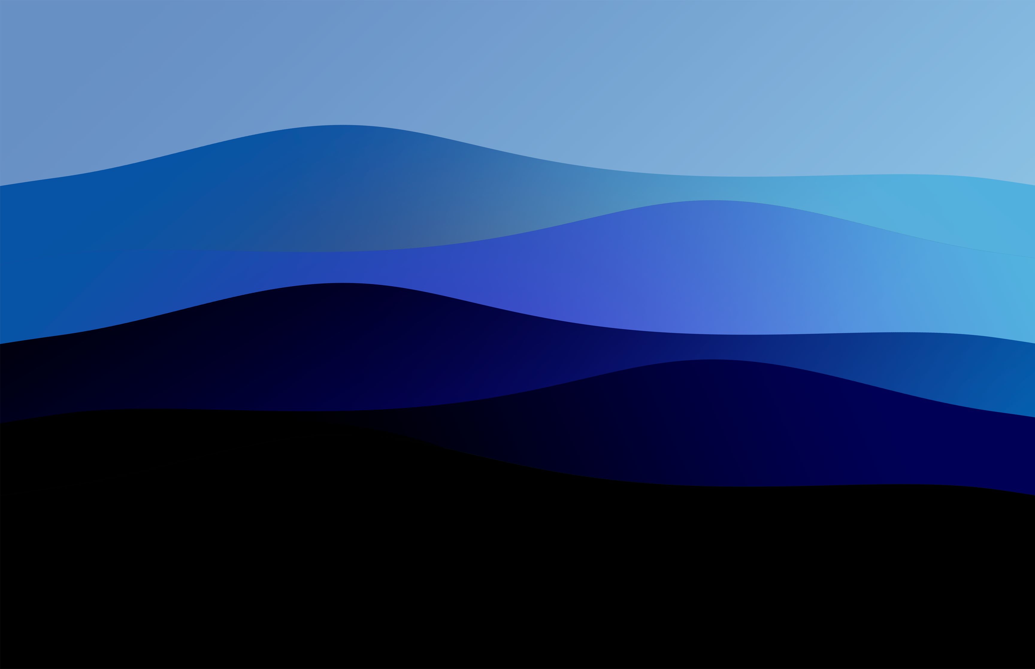 Завантажити шпалери безкоштовно Синій, Хвиля, Анотація картинка на робочий стіл ПК