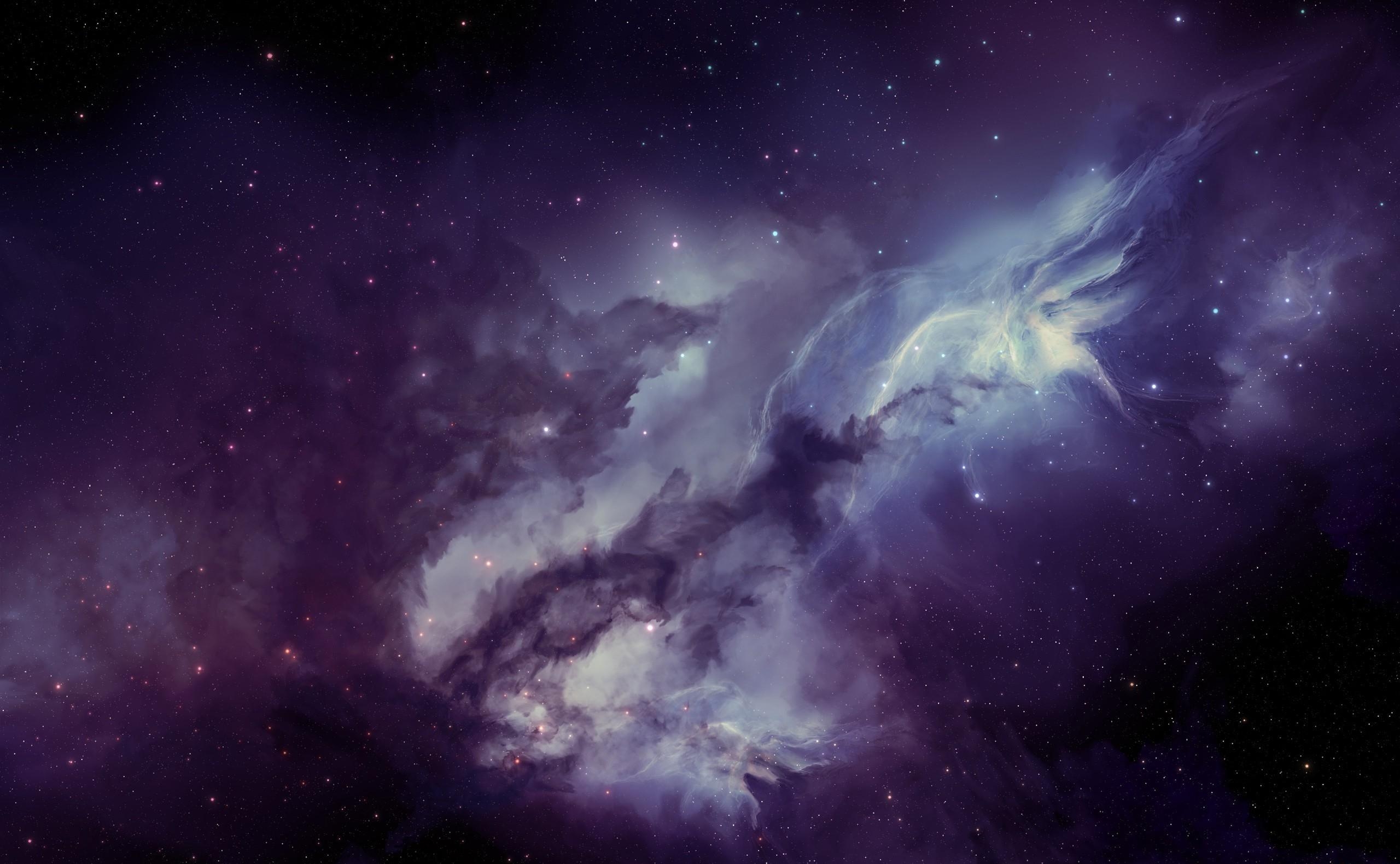59982画像をダウンロード星雲, スター, 宇宙, ぼやけ, 滑らか, 銀河-壁紙とスクリーンセーバーを無料で