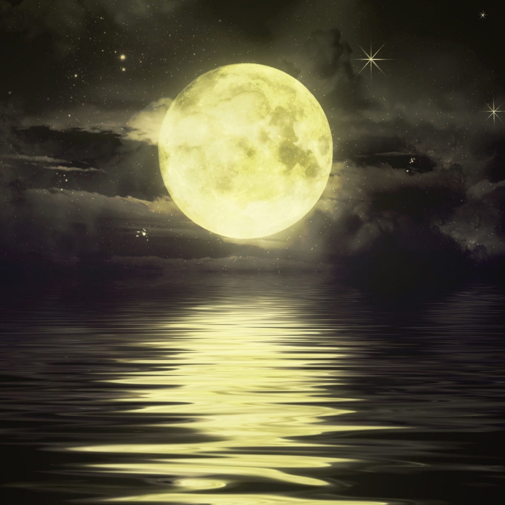 Téléchargez des papiers peints mobile Lune, Artistique, Clair De Lune gratuitement.