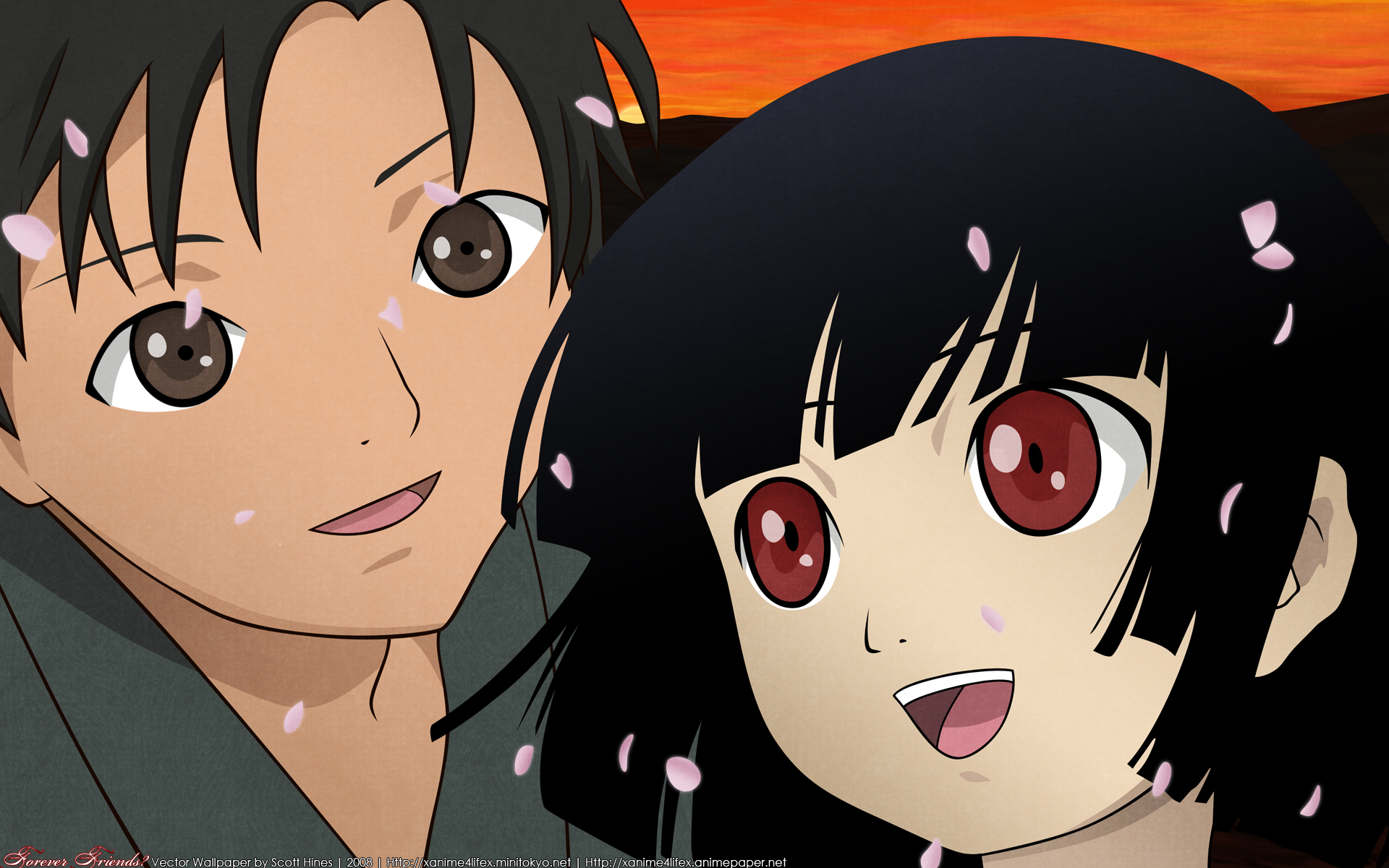 Free download wallpaper Anime, Jigoku Shōjo on your PC desktop