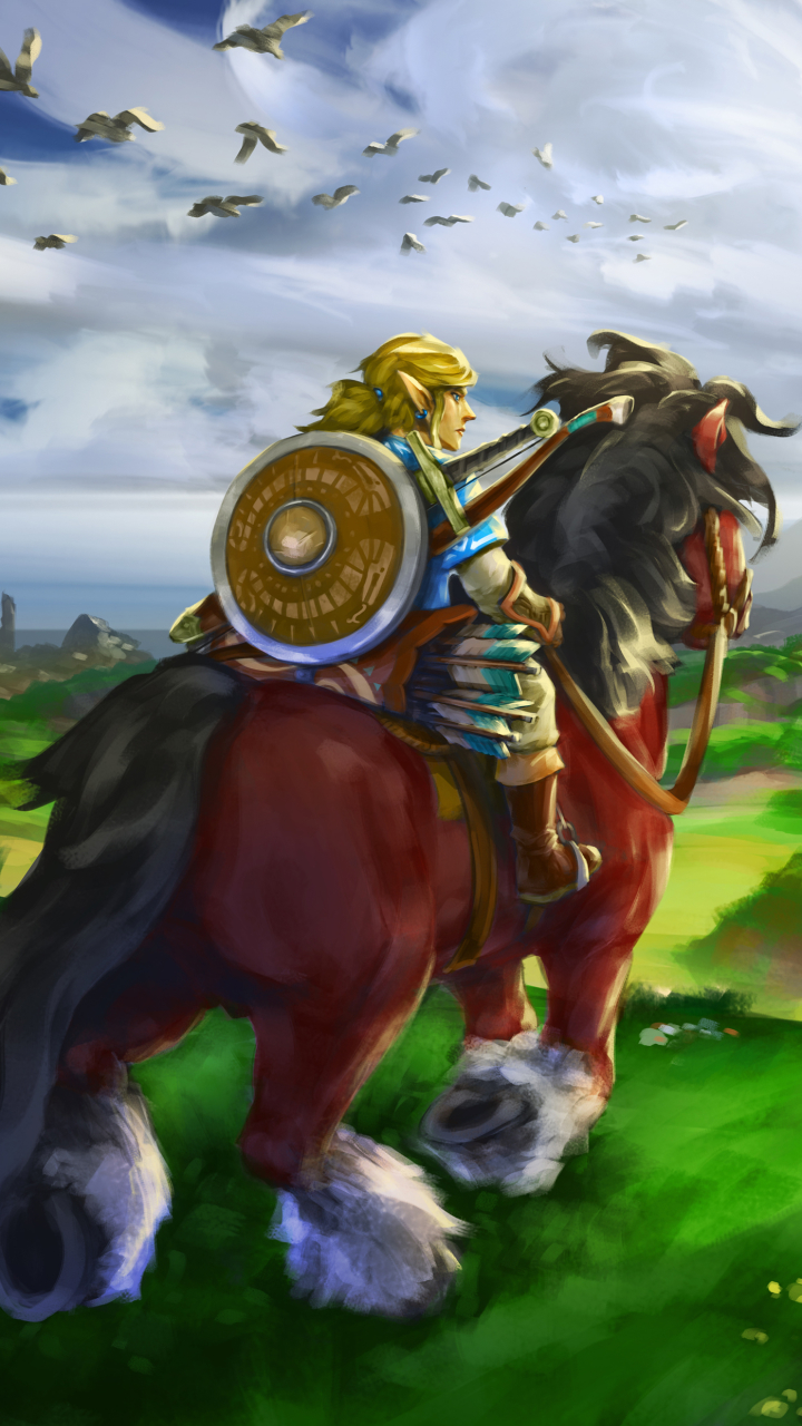 Descarga gratuita de fondo de pantalla para móvil de Enlace, Videojuego, Zelda, The Legend Of Zelda: Breath Of The Wild.