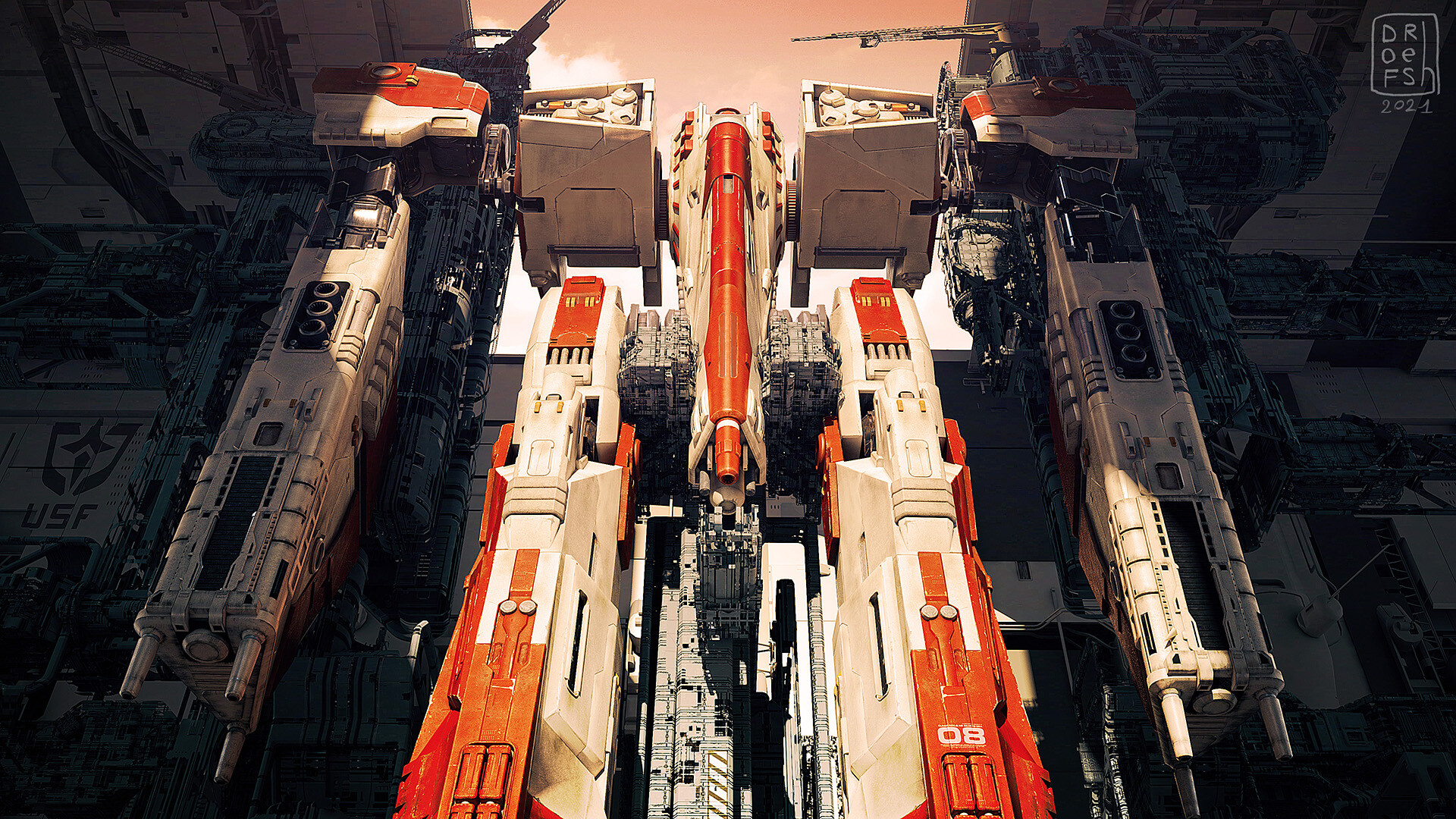 Download mobile wallpaper Sci Fi, Mech for free.
