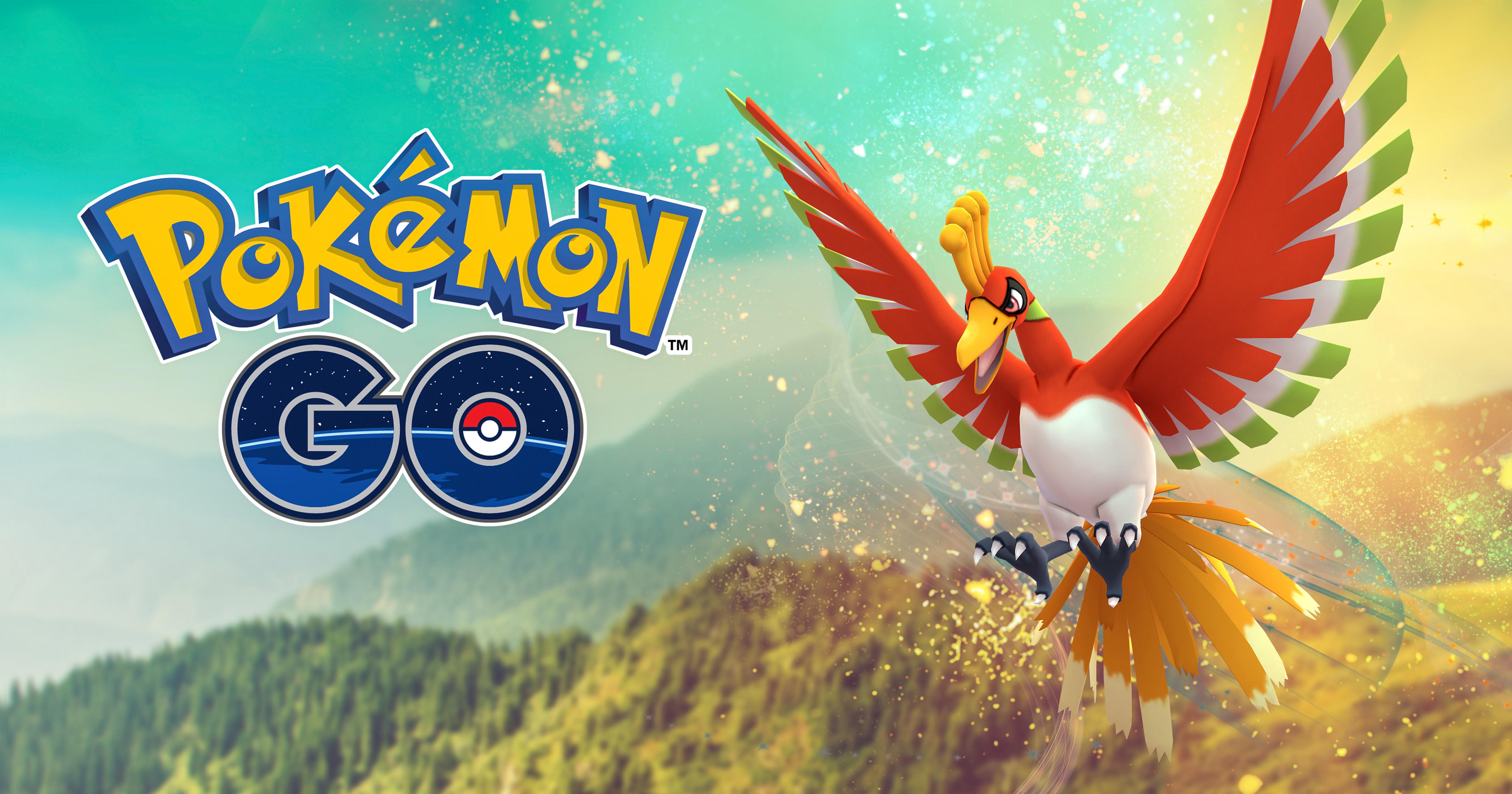 Download mobile wallpaper Pokémon, Video Game, Ho Oh (Pokémon), Pokémon Go for free.