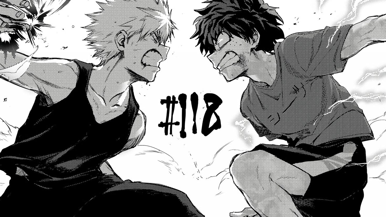 HDデスクトップ 壁紙: 僕のヒーローアカデミア, 爆豪勝己, アニメ, 緑谷出久ダウン …