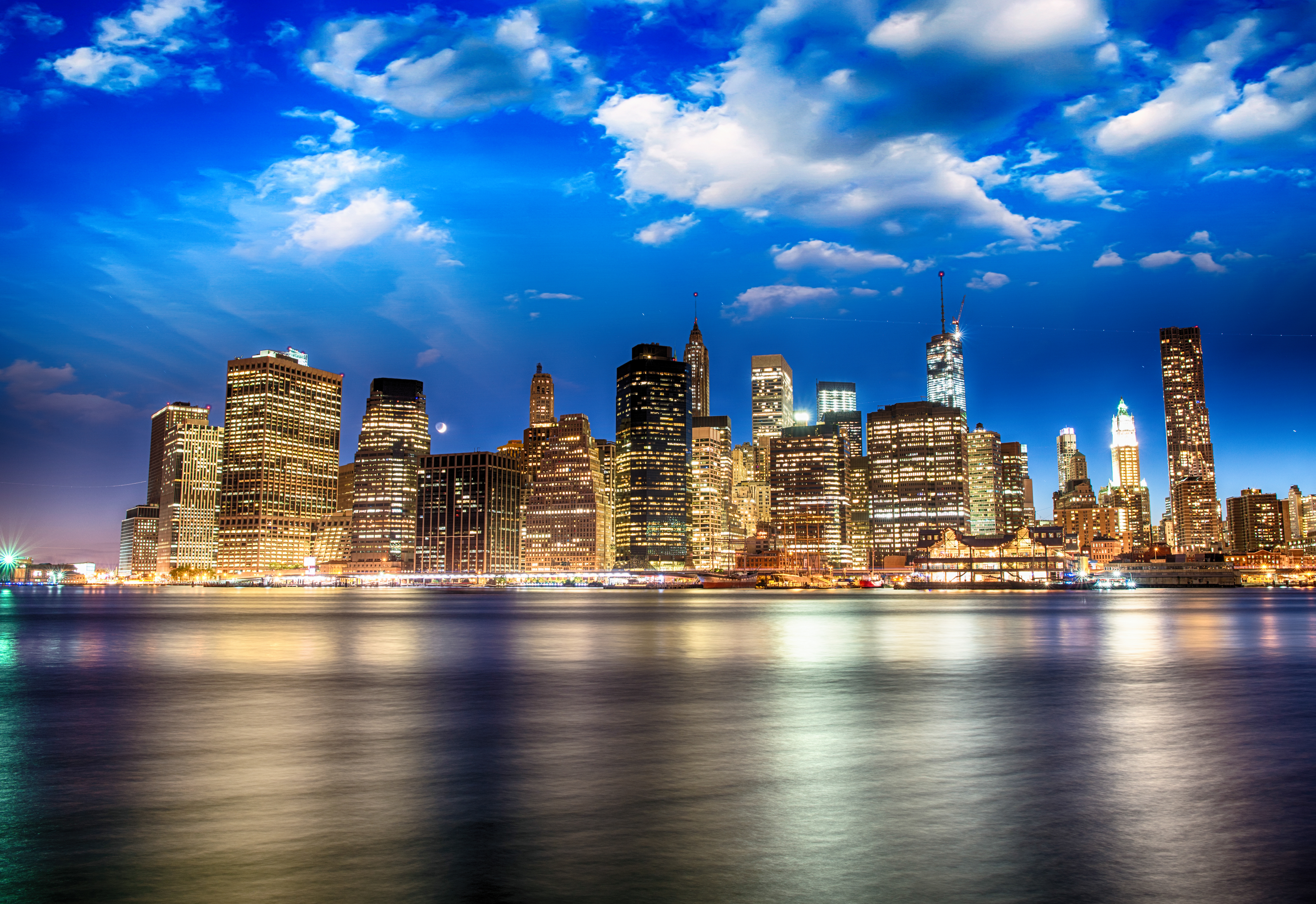 Free download wallpaper Cities, New York, Manhattan, Man Made on your PC desktop