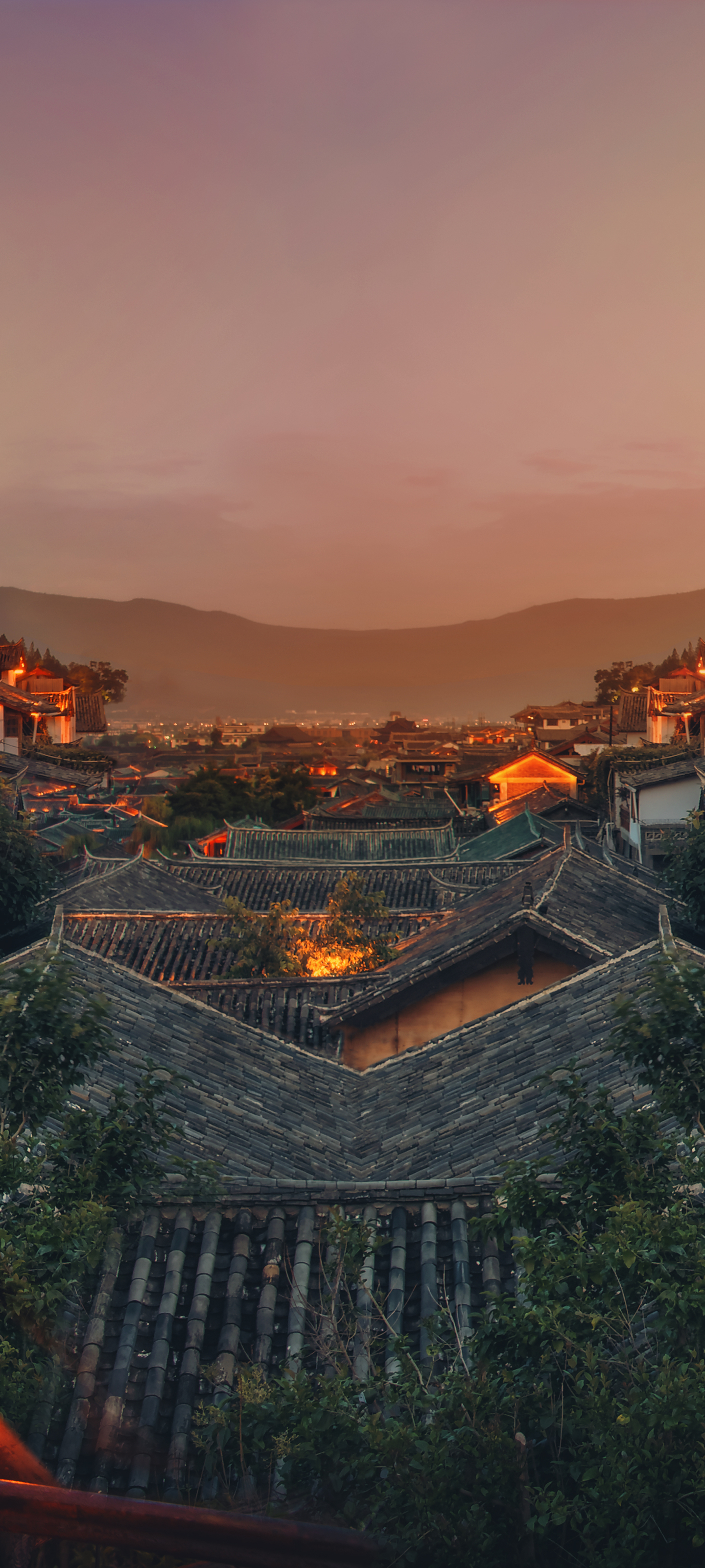 night, man made, lijiang, china, yunnan, village, cities