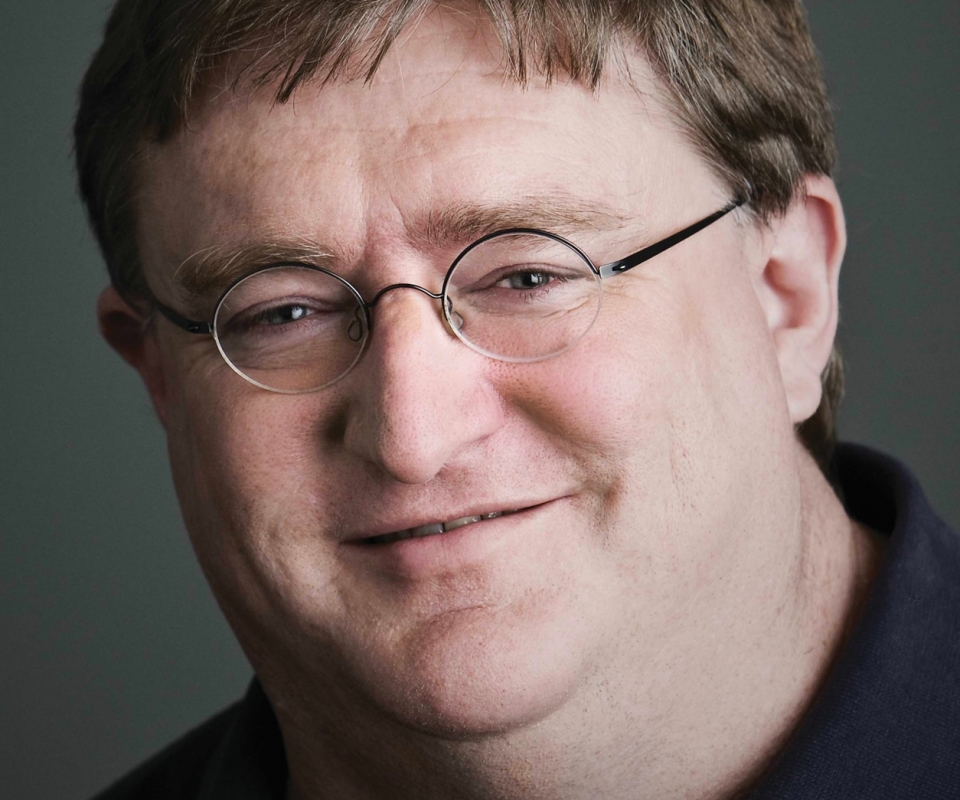 Handy-Wallpaper Männer, Gabe Newell kostenlos herunterladen.