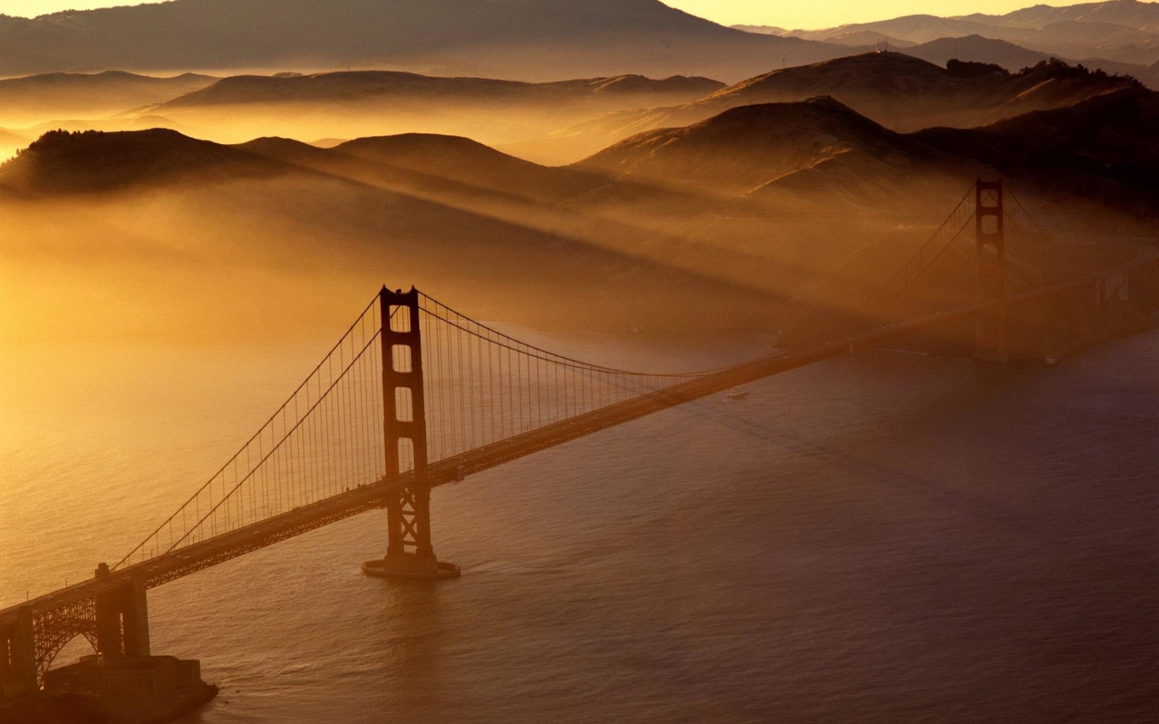 Laden Sie das Bridges, Sunset, Sea, Landschaft-Bild kostenlos auf Ihren PC-Desktop herunter