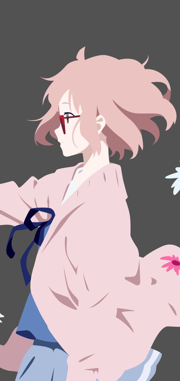 Handy-Wallpaper Animes, Mirai Kuriyama, Beyond The Boundary kostenlos herunterladen.