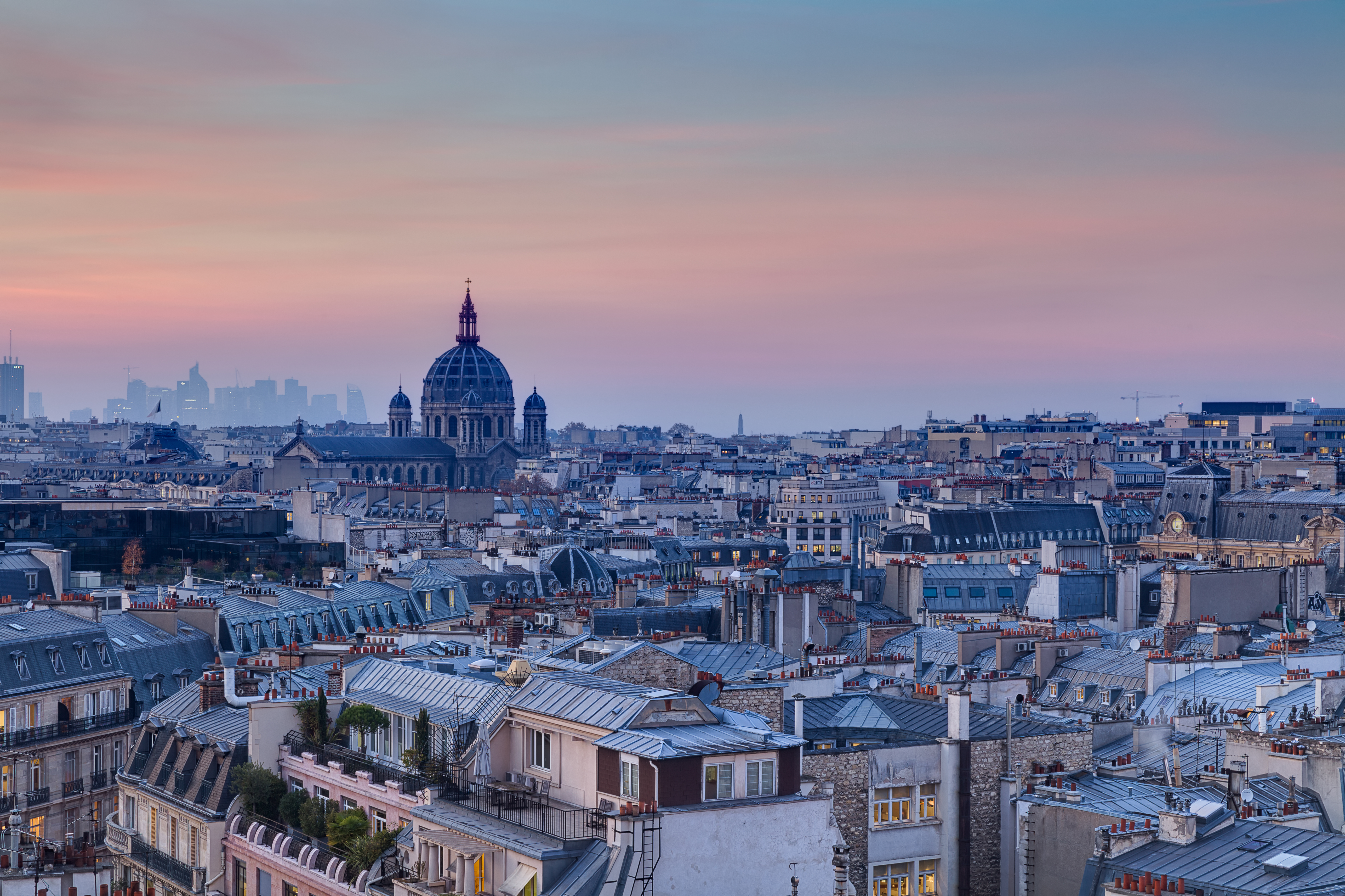 Download mobile wallpaper Cities, Paris, France, Panorama, Man Made for free.