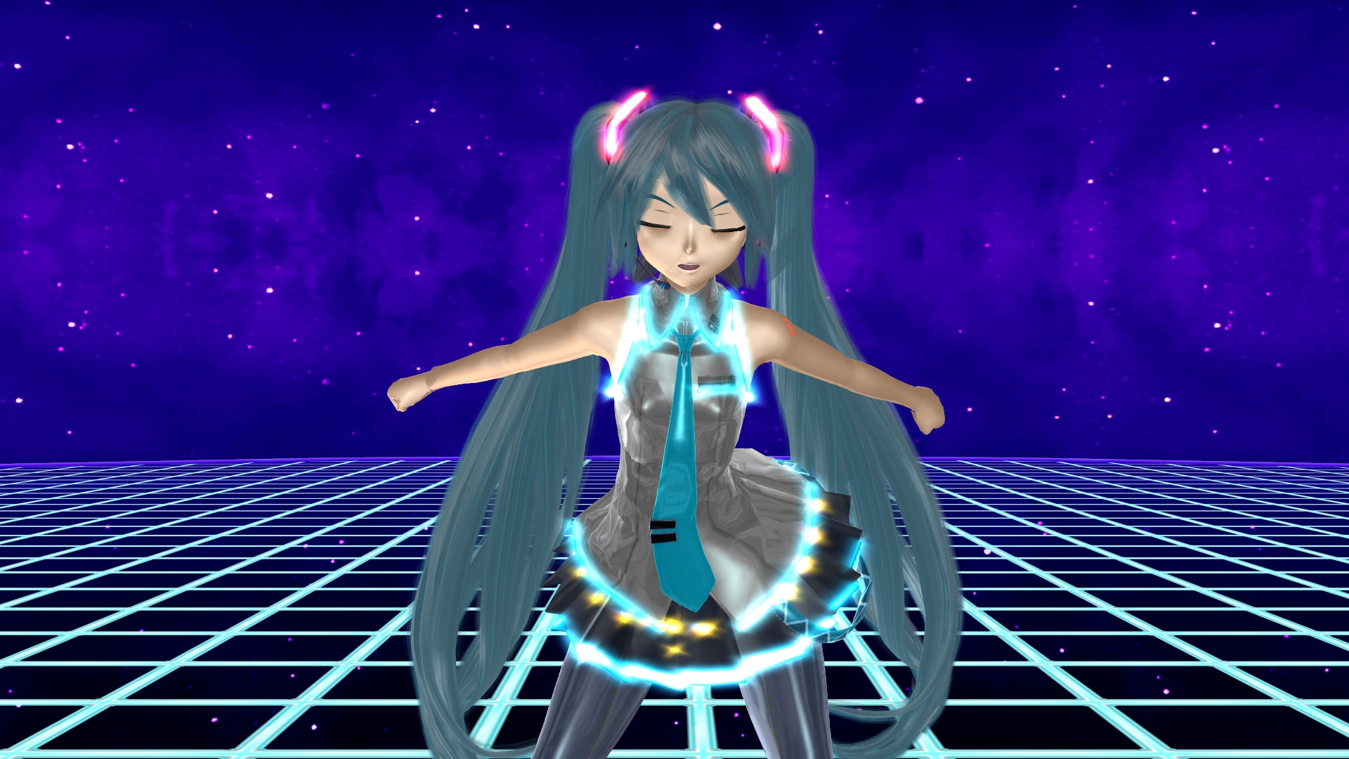 Descarga gratuita de fondo de pantalla para móvil de Vocaloid, Animado, Pelo Azul, Hatsune Miku.