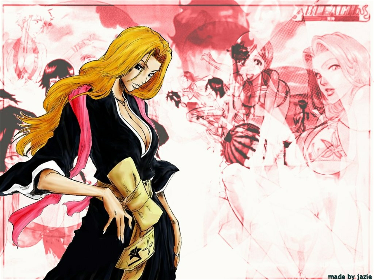 Free download wallpaper Anime, Bleach, Rangiku Matsumoto on your PC desktop