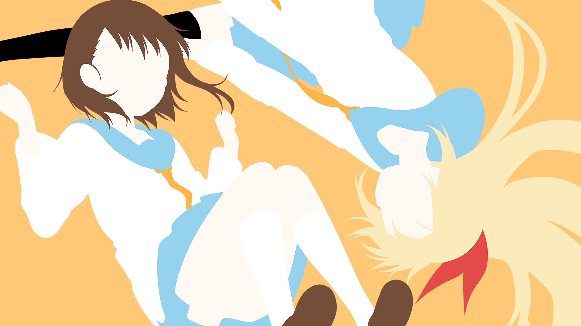 Free download wallpaper Anime, Chitoge Kirisaki, Kosaki Onodera, Nisekoi on your PC desktop