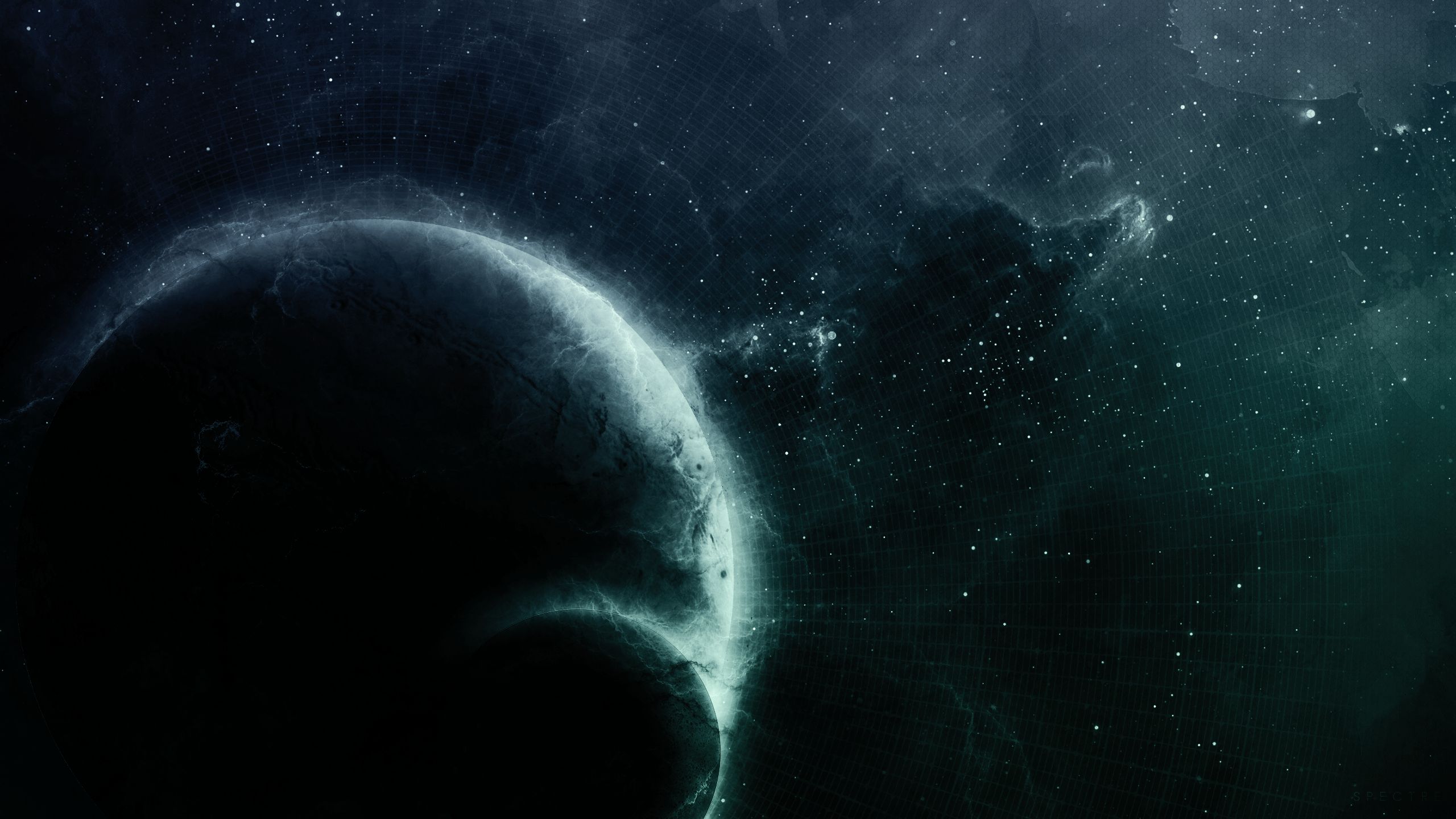Download mobile wallpaper Planets, Moon, Nebula, Galaxy, Space, Planet, Sci Fi for free.