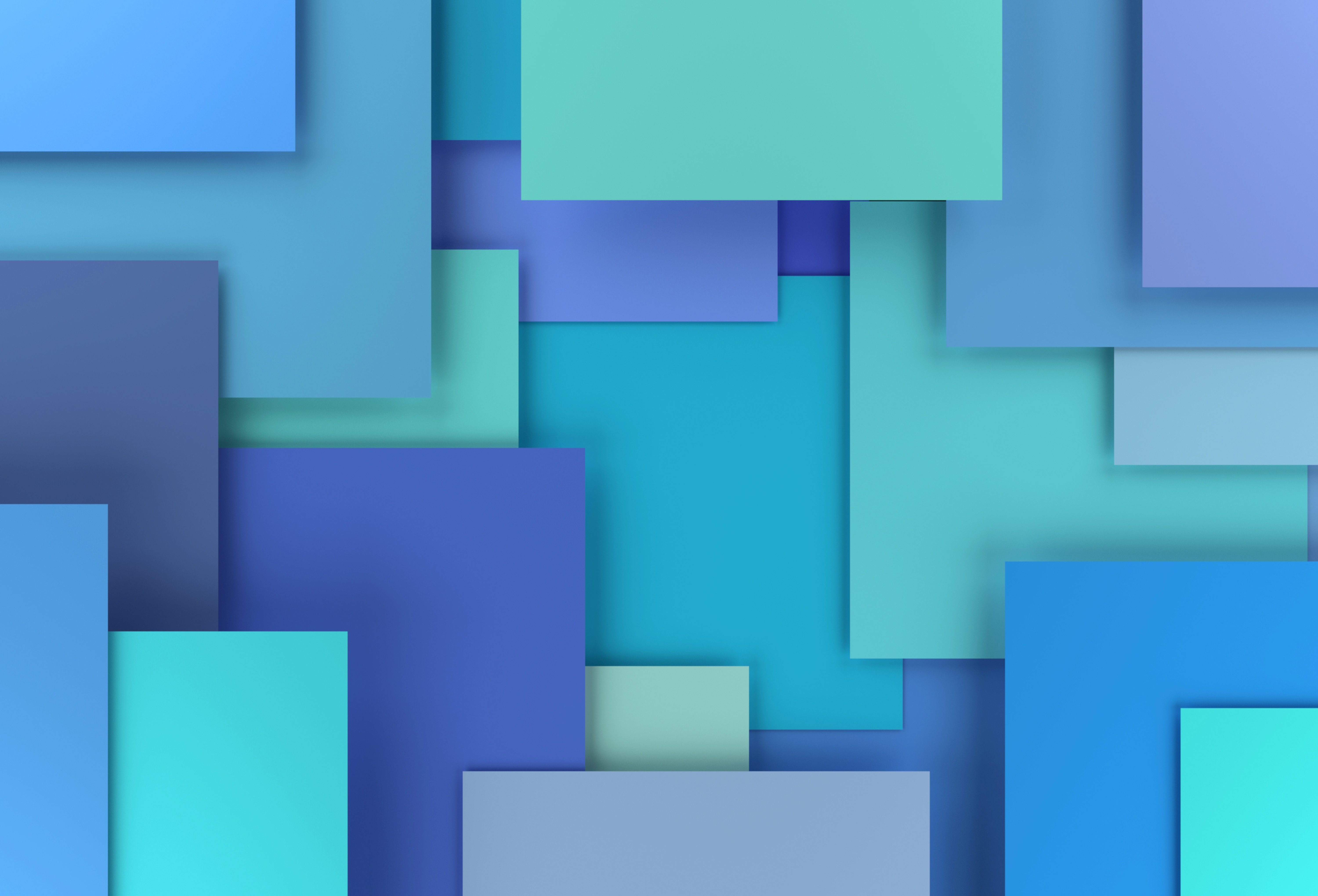 cyan, geometry, abstract, blue