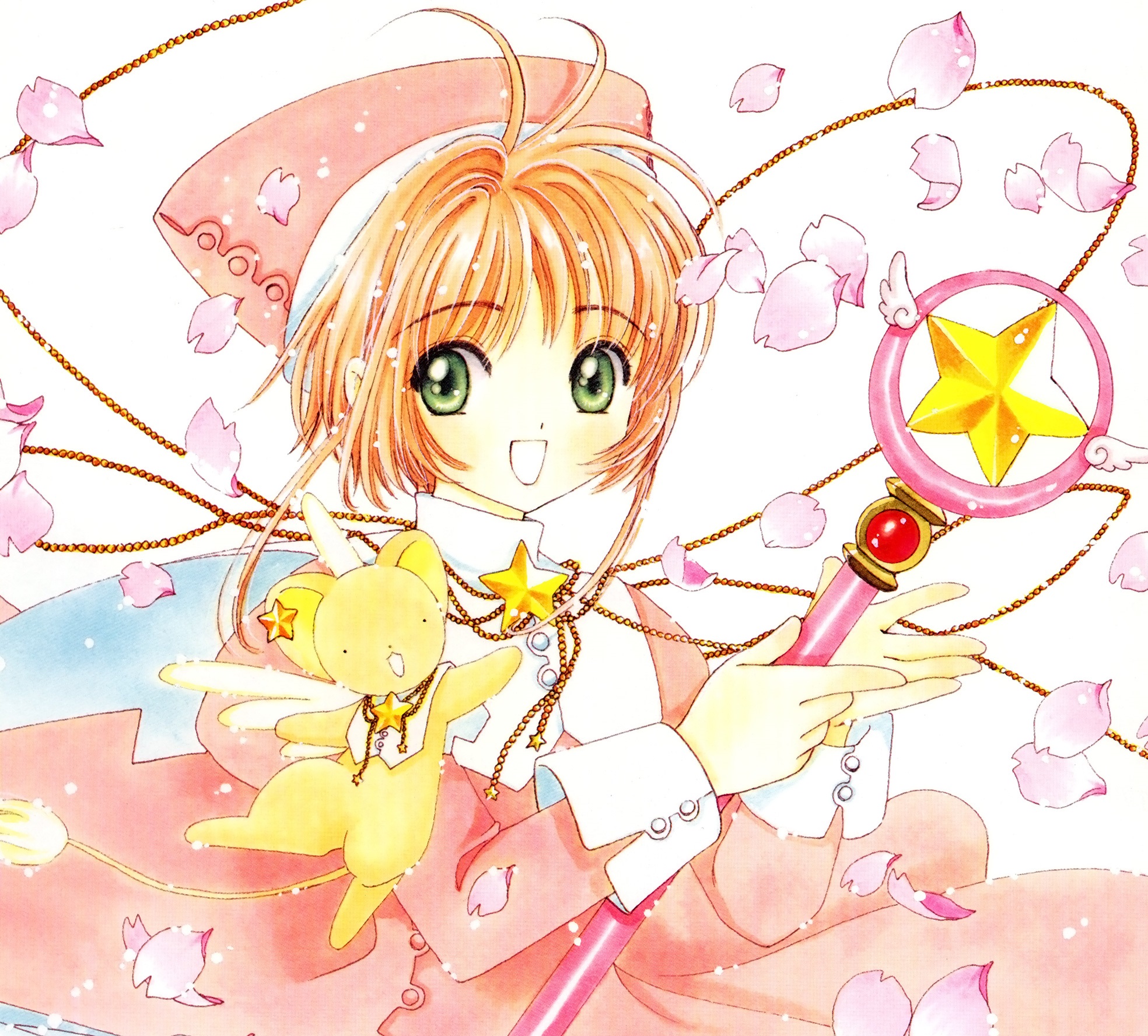 Free download wallpaper Anime, Cardcaptor Sakura, Sakura Kinomoto, Keroberos (Card Captor Sakura) on your PC desktop