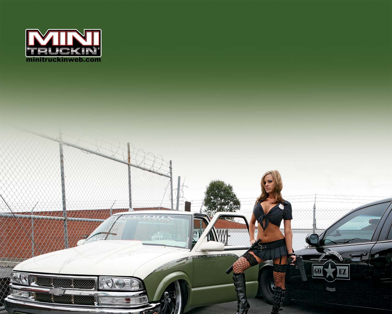 Download mobile wallpaper Chevrolet, Women, Girls & Cars for free.