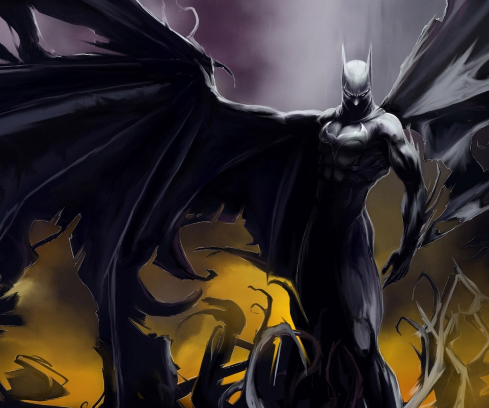 Handy-Wallpaper Batman, Dunkel, Comics, The Batman kostenlos herunterladen.