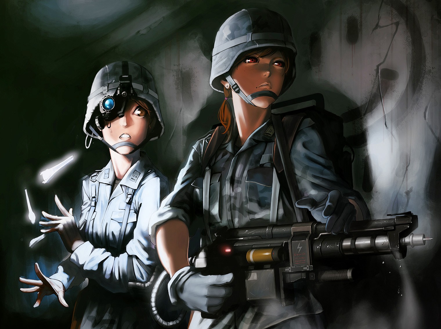 Baixe gratuitamente a imagem Anime, Militar, Original na área de trabalho do seu PC