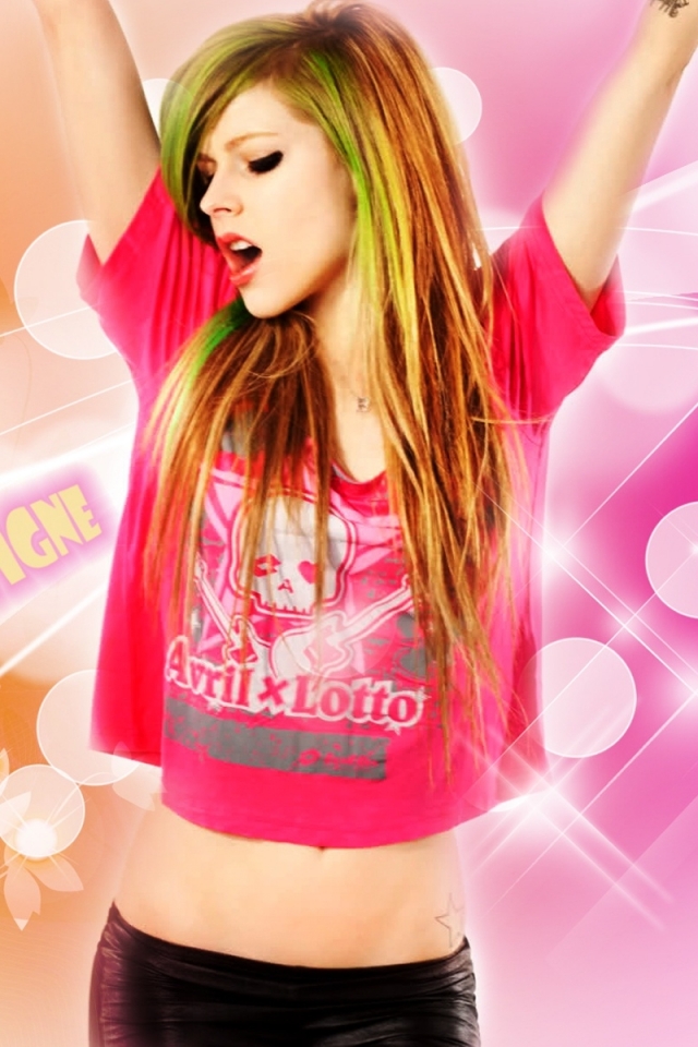 Download mobile wallpaper Music, Avril Lavigne for free.