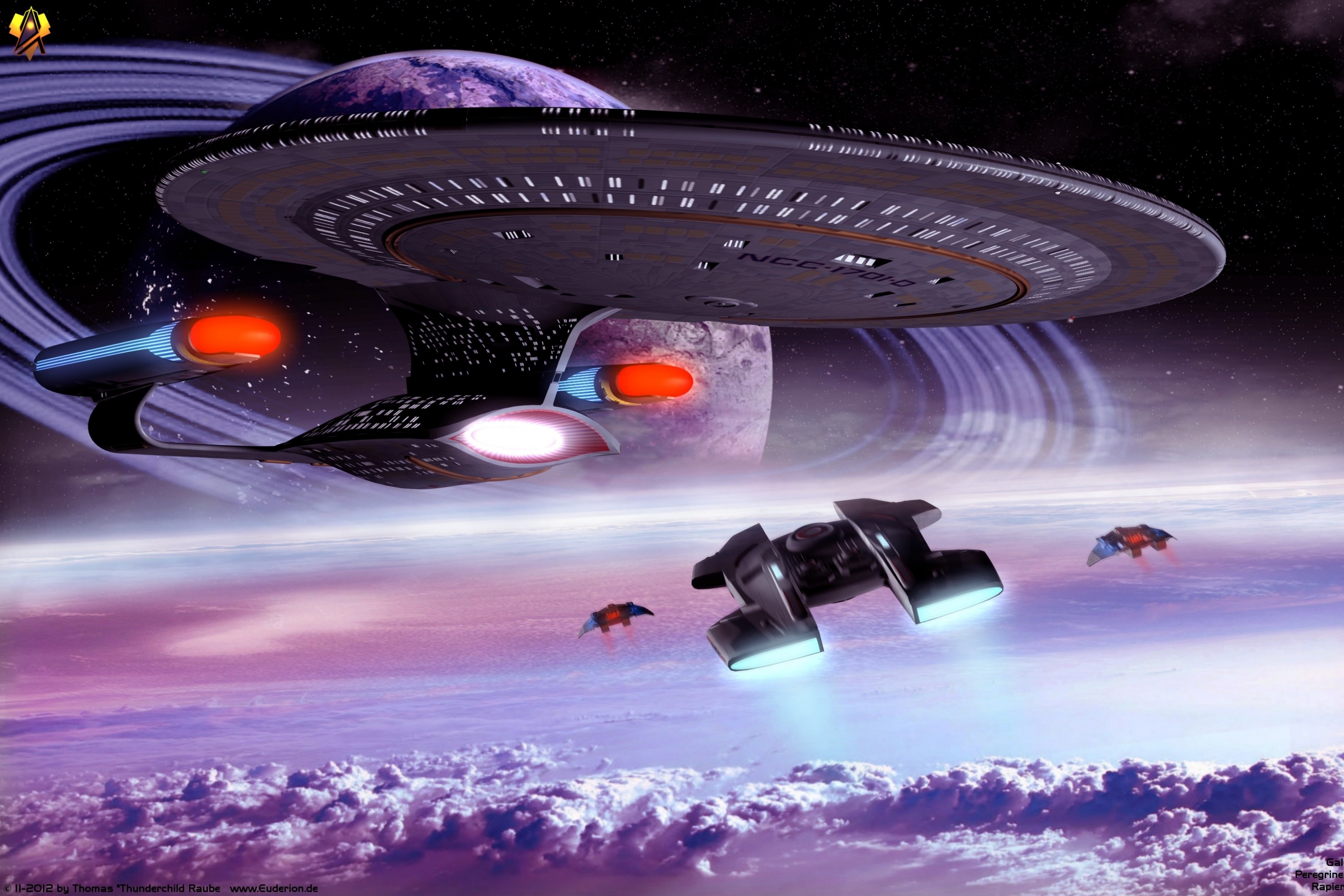 3d, sci fi, star trek, starship, cgi, enterprise (star trek), space, planet