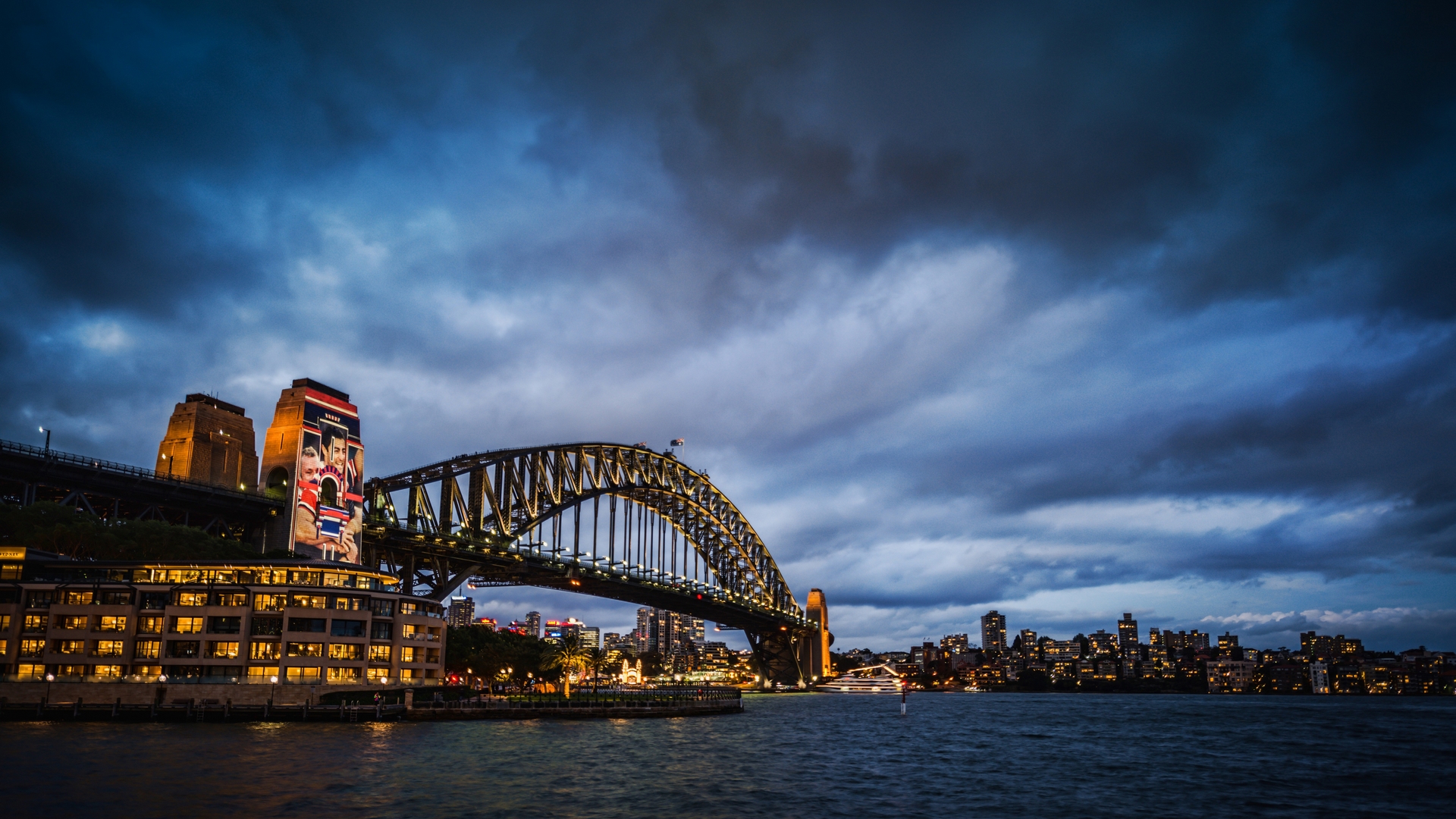Скачати мобільні шпалери Створено Людиною, Сіднейський Міст Харбор безкоштовно.