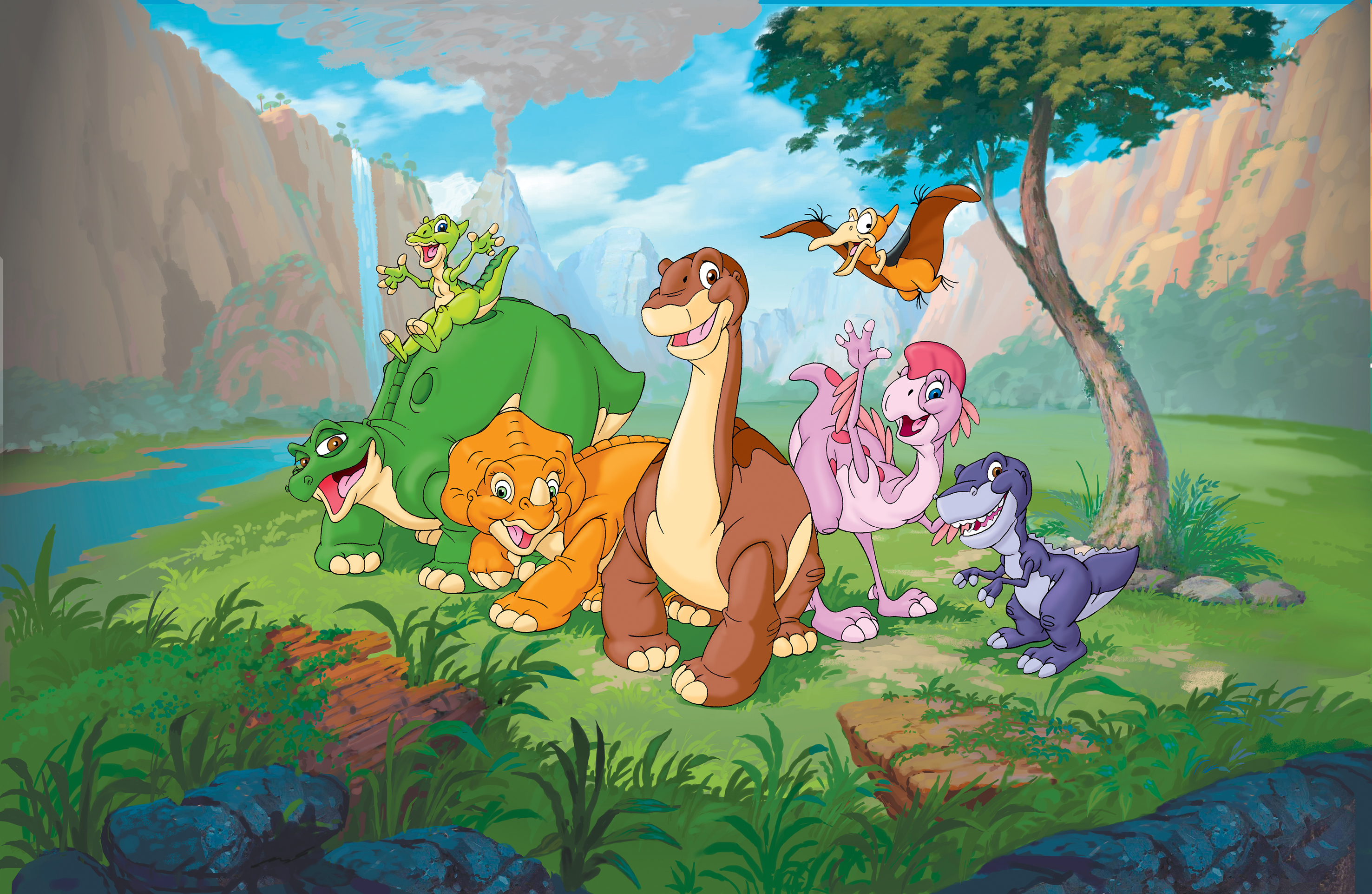 Meilleurs fonds d'écran Le Petit Dinosaure Et La Vallée Des Merveilles pour l'écran du téléphone