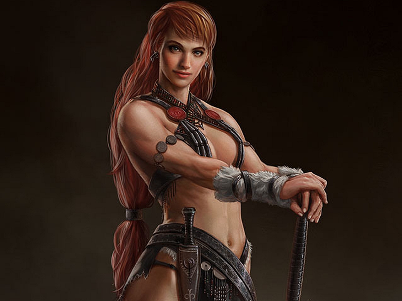 Free download wallpaper Fantasy, Women Warrior on your PC desktop