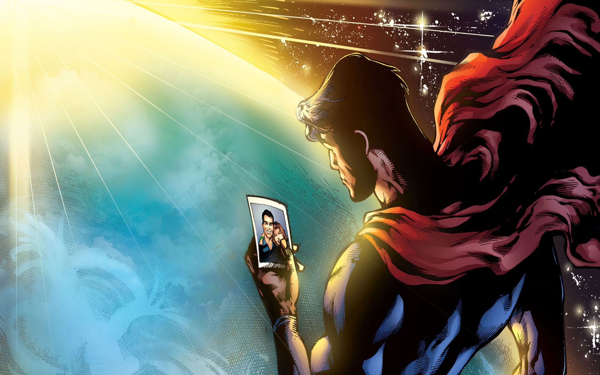 Baixar papel de parede para celular de Super Homen, História Em Quadrinhos gratuito.