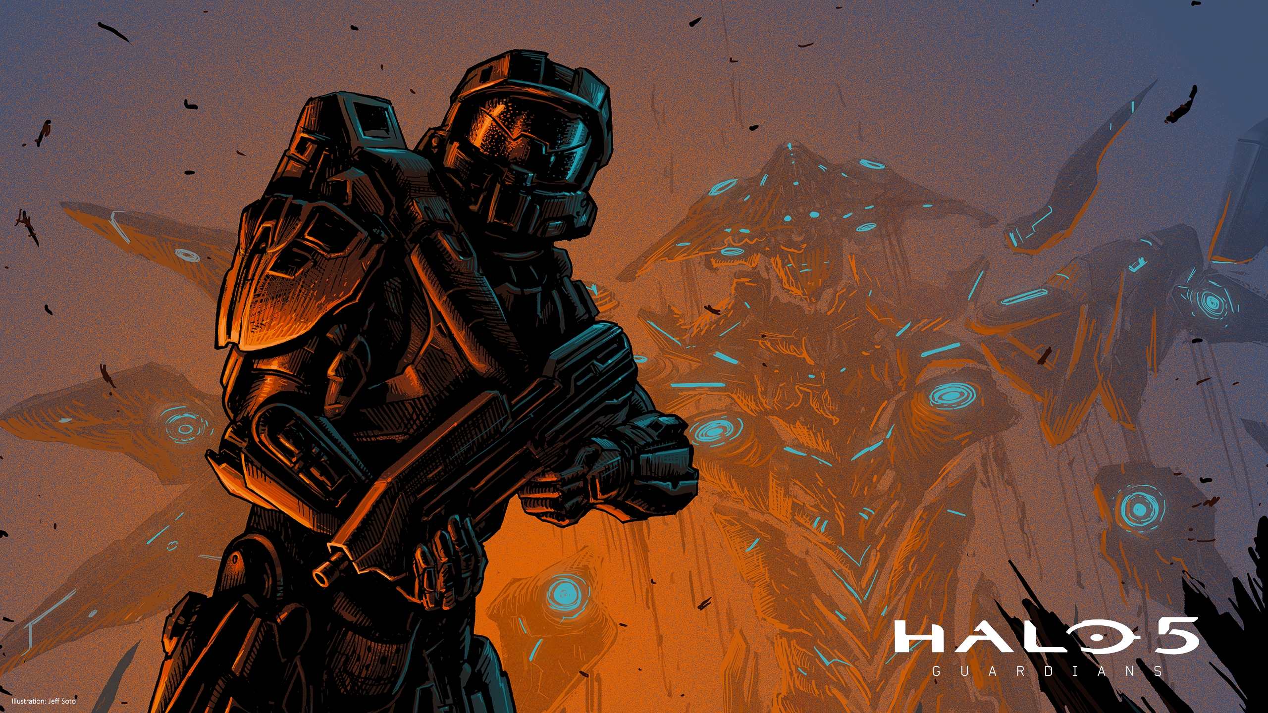 Download mobile wallpaper Halo, Video Game, Master Chief, Halo 5: Guardians for free.