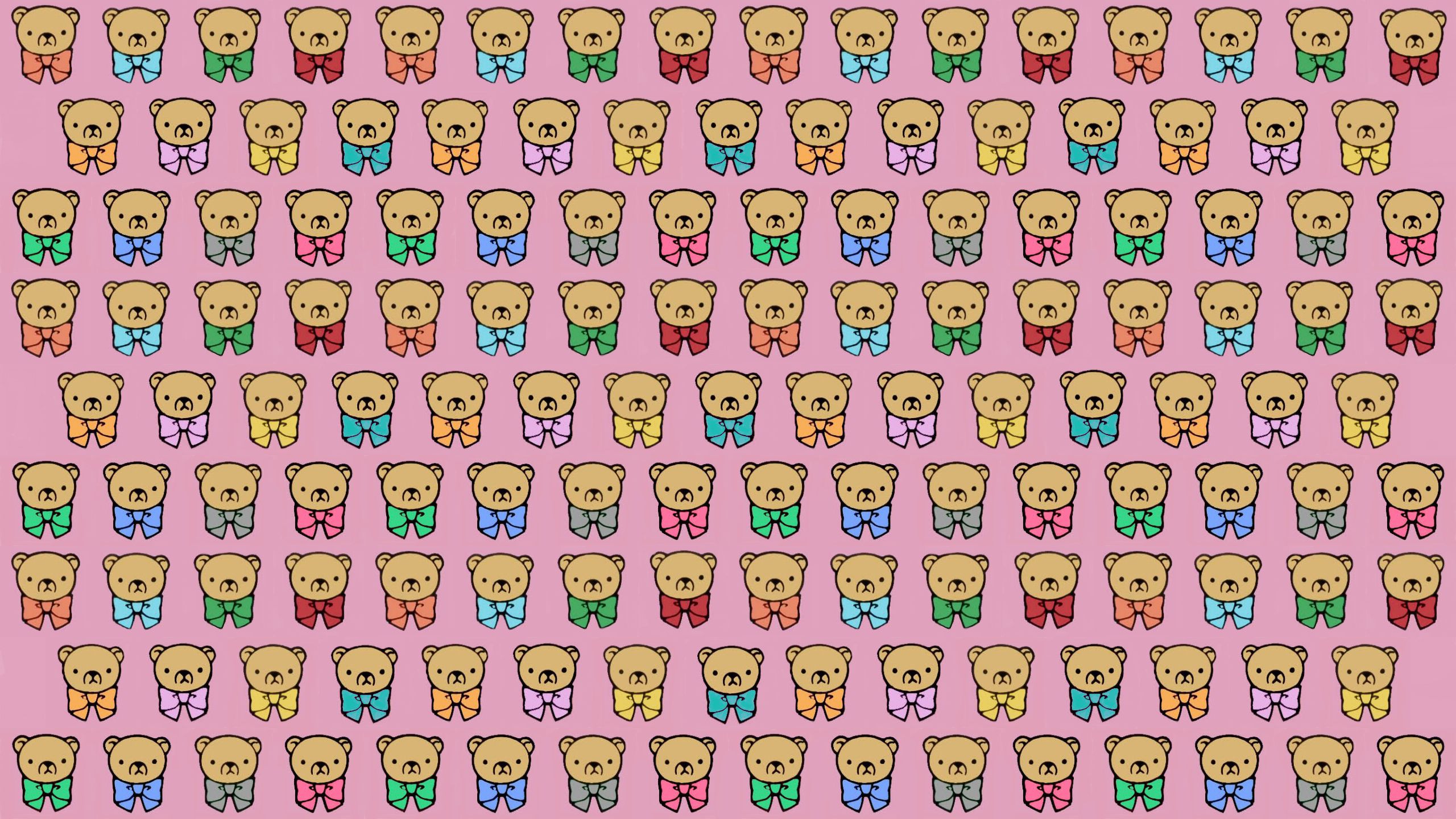 Free download wallpaper Motley, Texture, Background, Multicolored, Textures, Picture, Bears, Drawing on your PC desktop