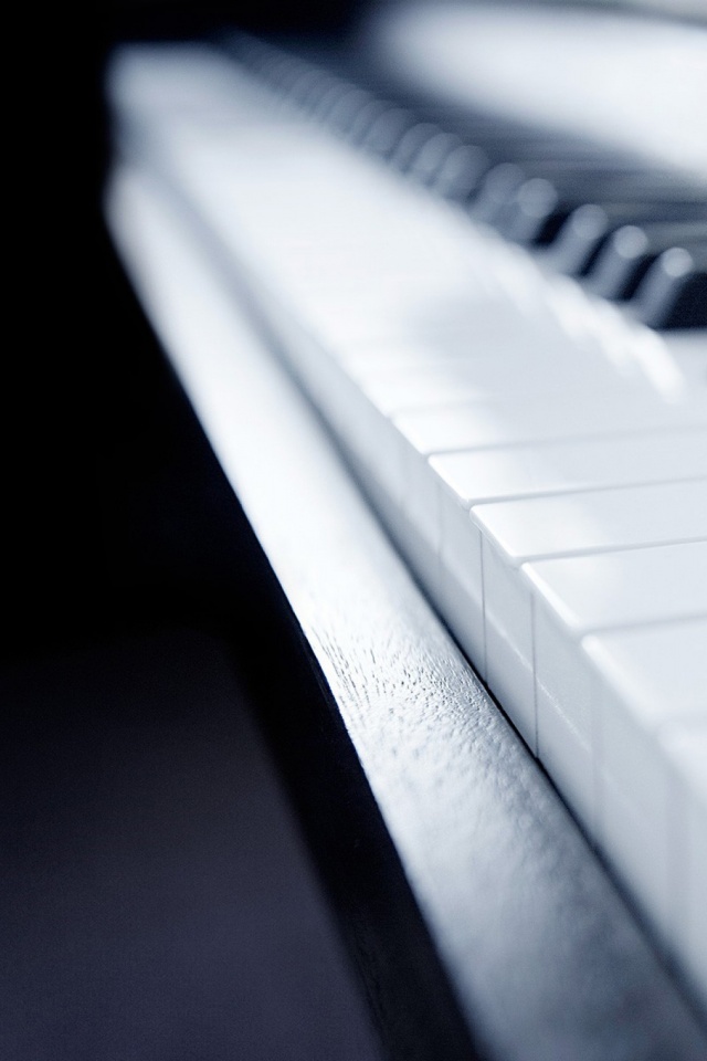 Download mobile wallpaper Music, Piano, Black & White for free.