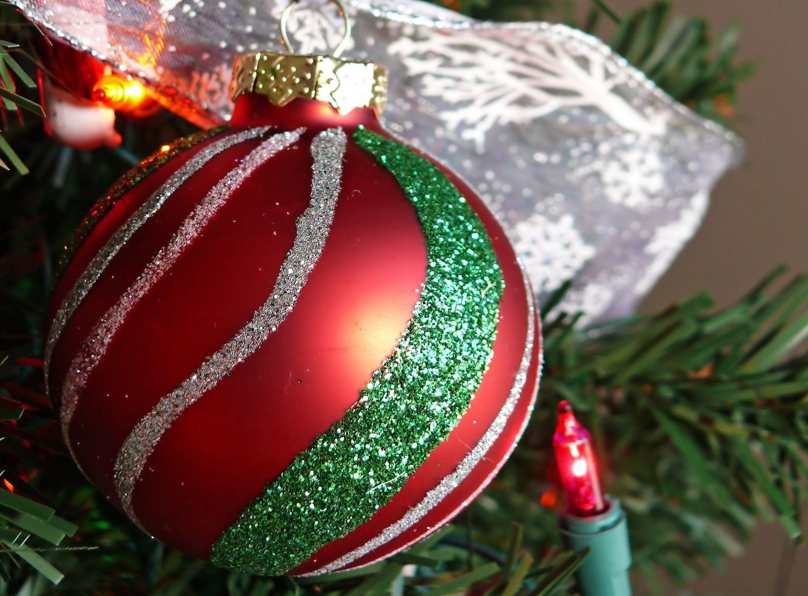 holidays, holiday, close up, ball, needles, christmas tree toy