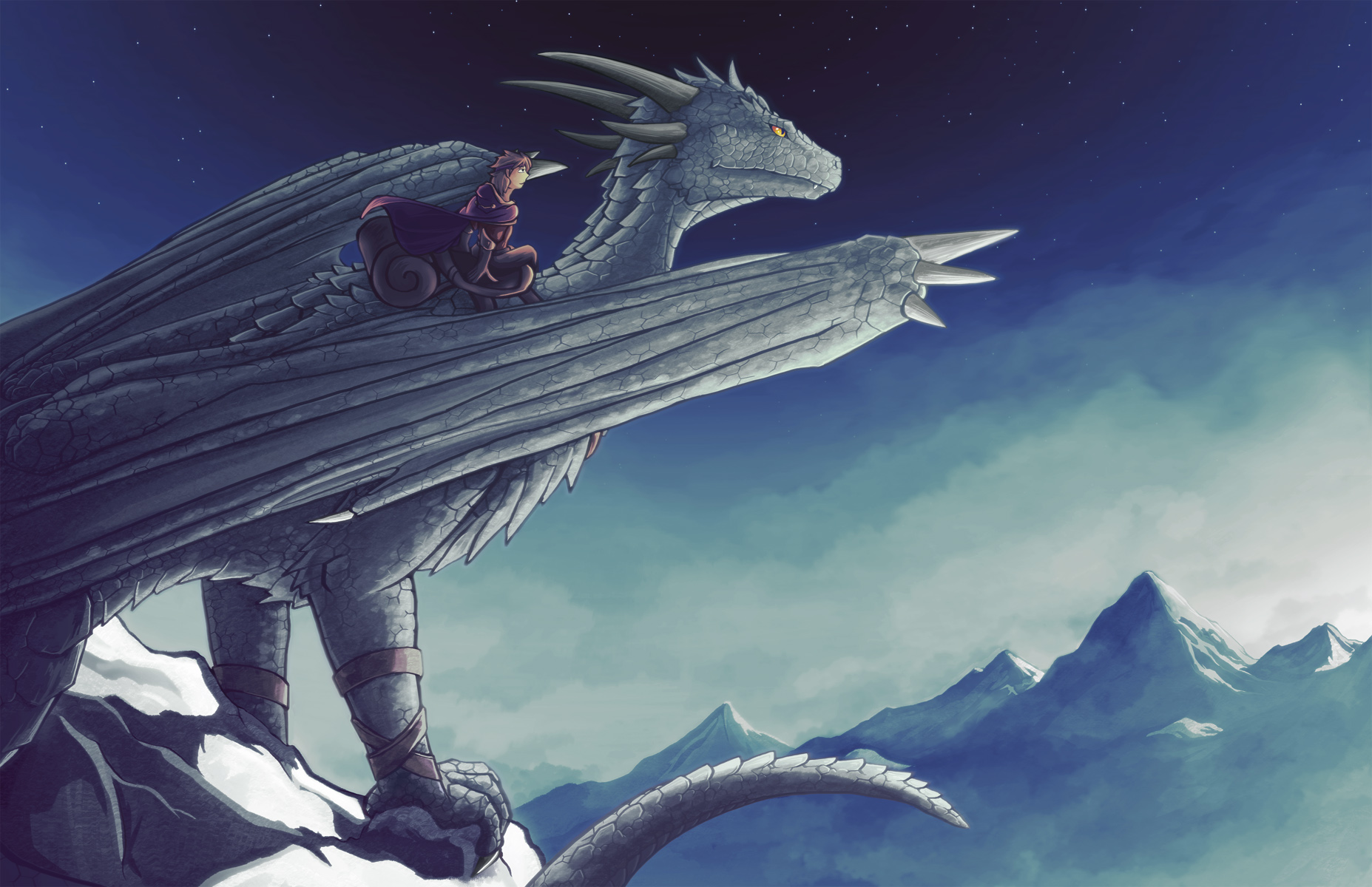 Free download wallpaper Fantasy, Dragon on your PC desktop