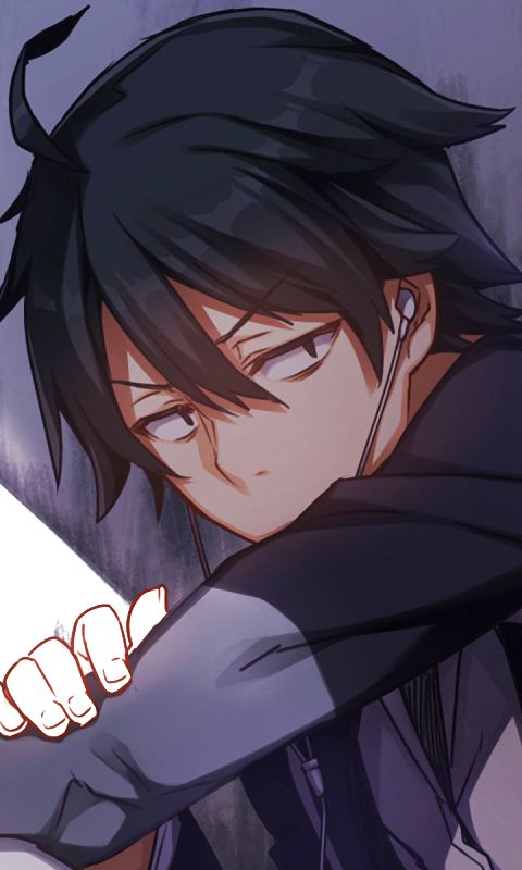 Download mobile wallpaper Anime, My Teen Romantic Comedy Snafu, Hachiman Hikigaya for free.