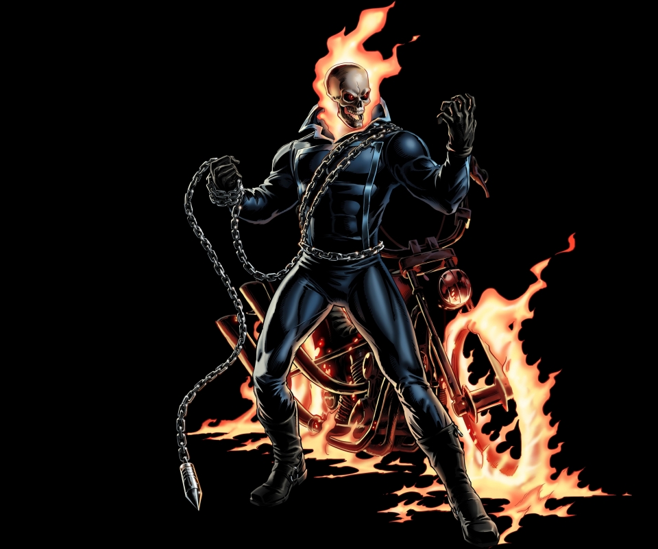 Descarga gratis la imagen Historietas, Ghost Rider: El Motorista Fantasma en el escritorio de tu PC