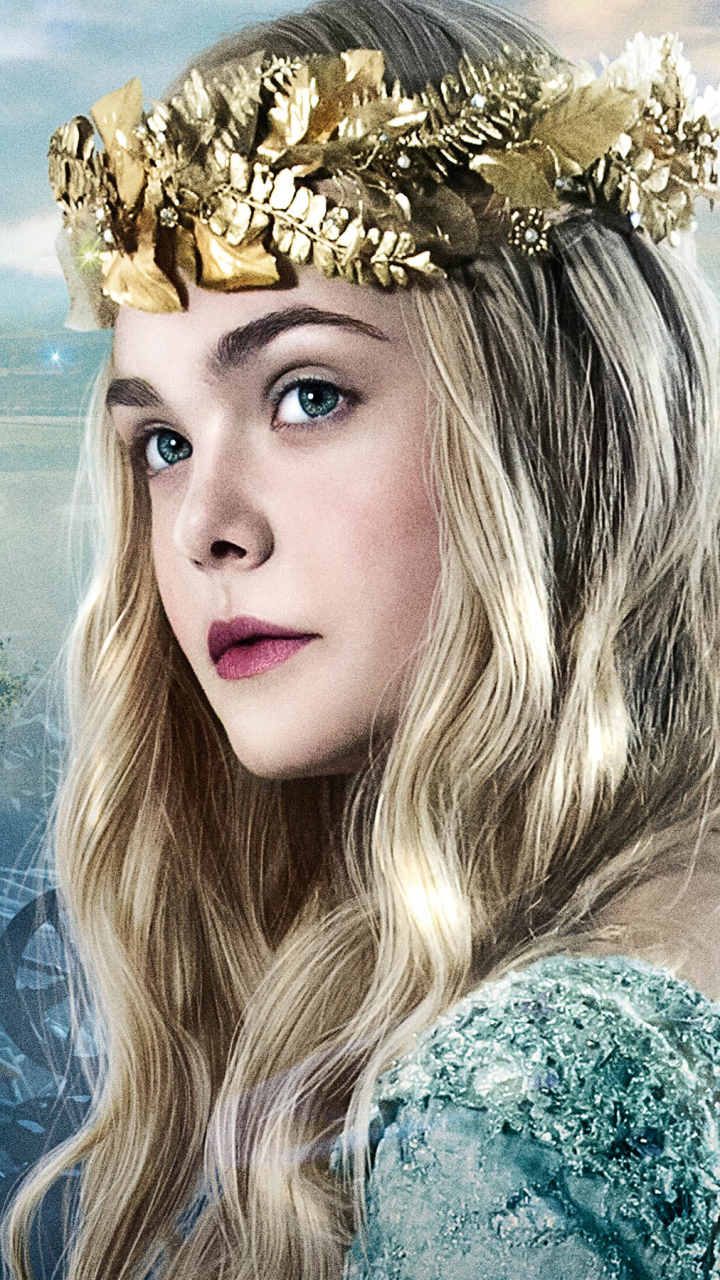 Download mobile wallpaper Movie, Maleficent, Elle Fanning for free.