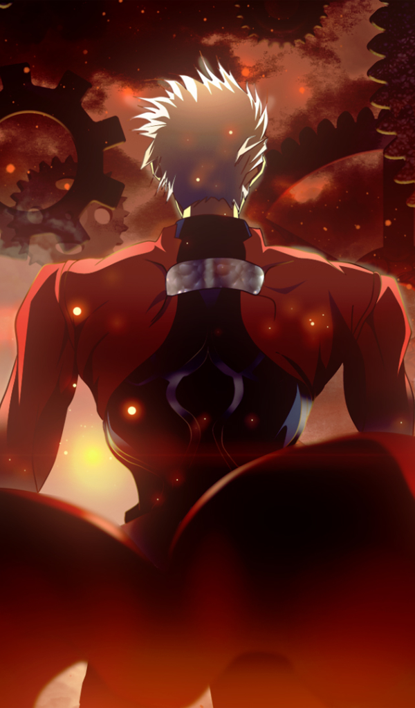 Handy-Wallpaper Animes, Bogenschütze (Schicksal/nacht Bleiben), Fate/stay Night: Unlimited Blade Works, Schicksalsserie kostenlos herunterladen.