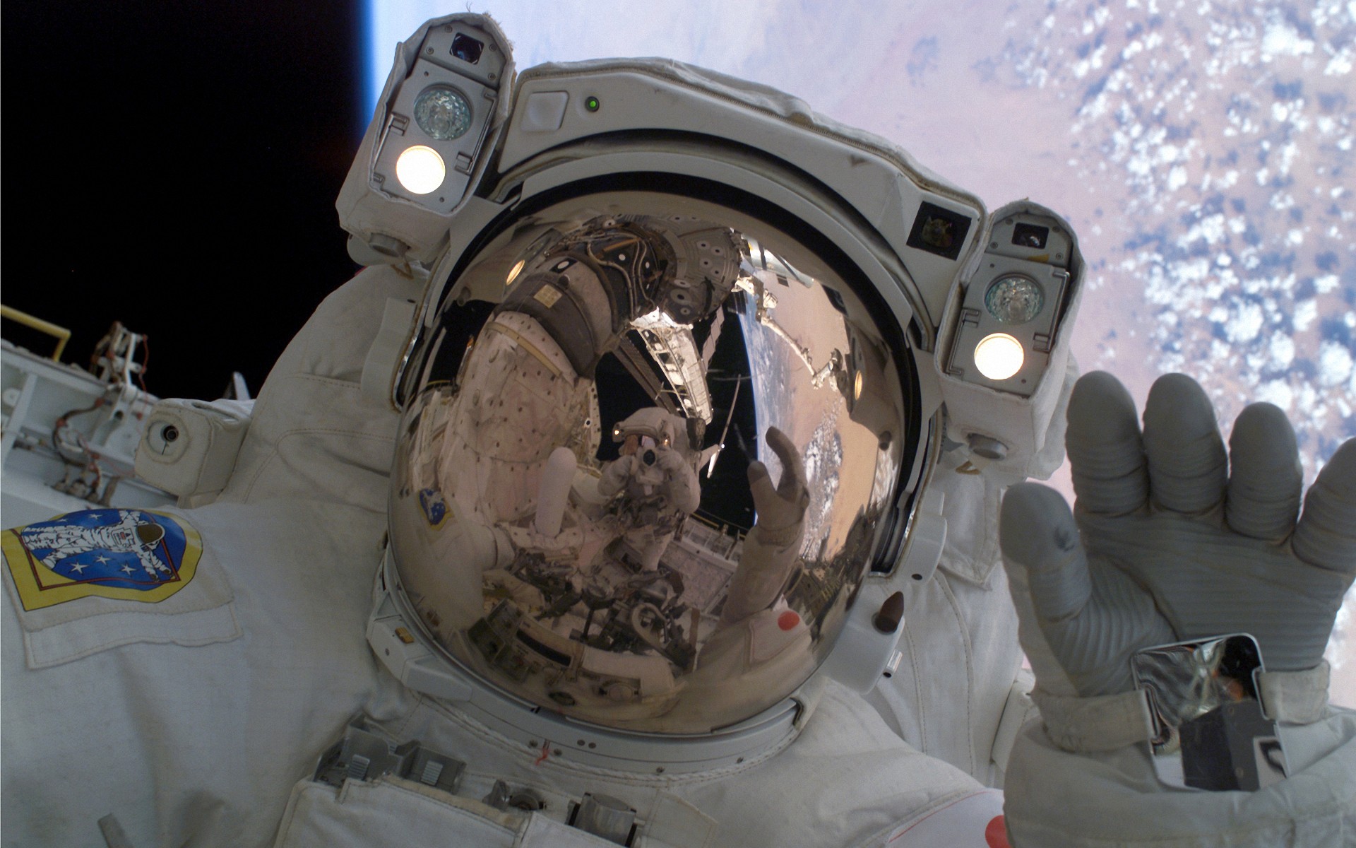 Завантажити шпалери безкоштовно Космонавт, Наукова Фантастика картинка на робочий стіл ПК