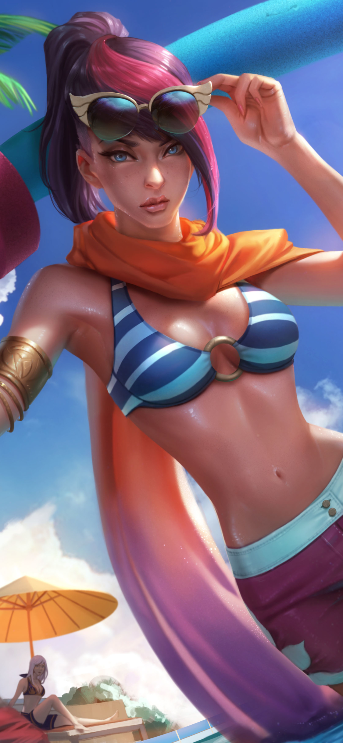 Download mobile wallpaper League Of Legends, Video Game, Ashe (League Of Legends), Fiora (League Of Legends) for free.