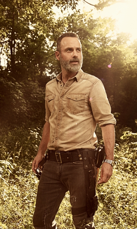 Download mobile wallpaper Andrew Lincoln, Tv Show, The Walking Dead, Rick Grimes for free.