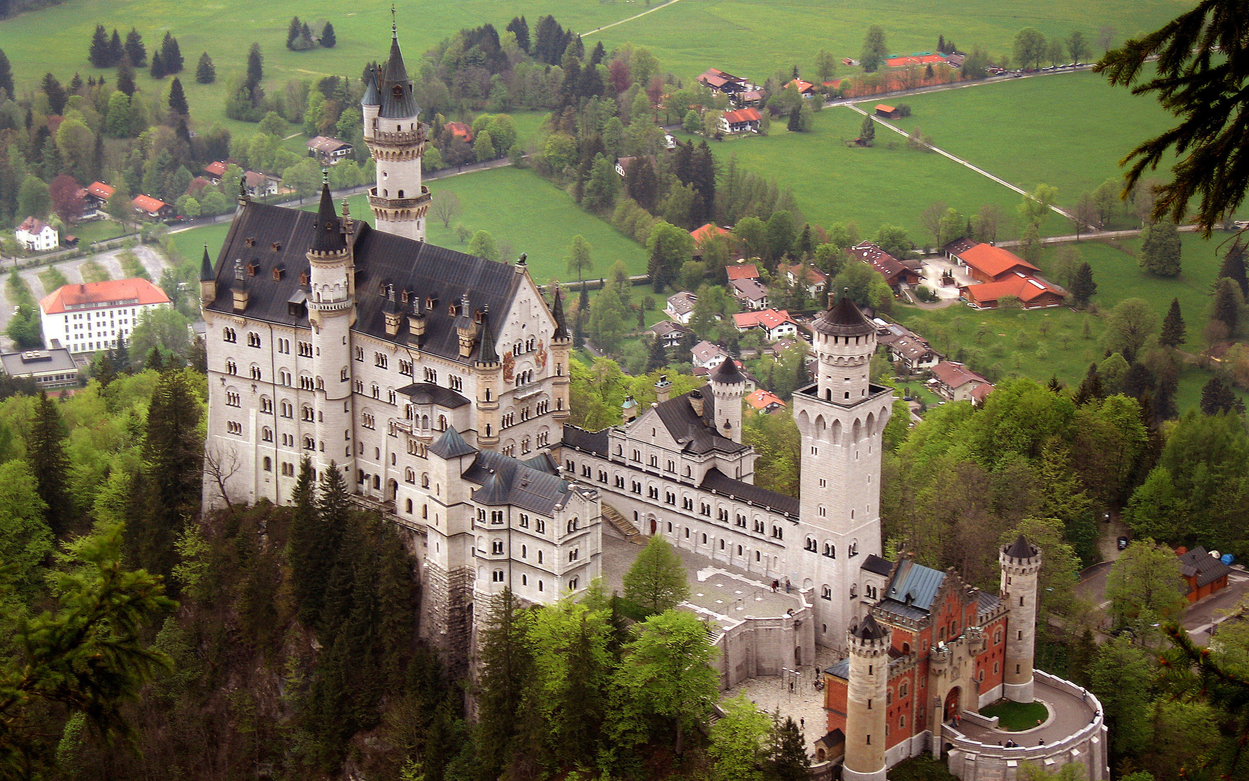 Téléchargez des papiers peints mobile Château De Neuschwanstein, Construction Humaine gratuitement.