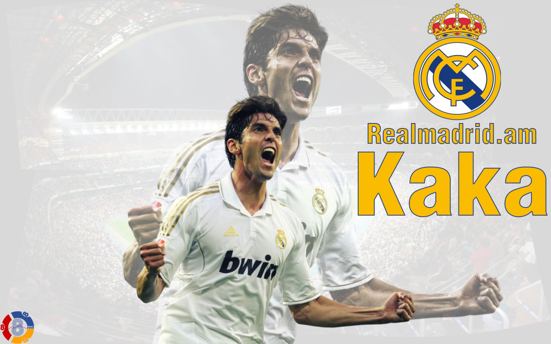 Handy-Wallpaper Sport, Fußball, Real Madrid Cf, Kaka kostenlos herunterladen.