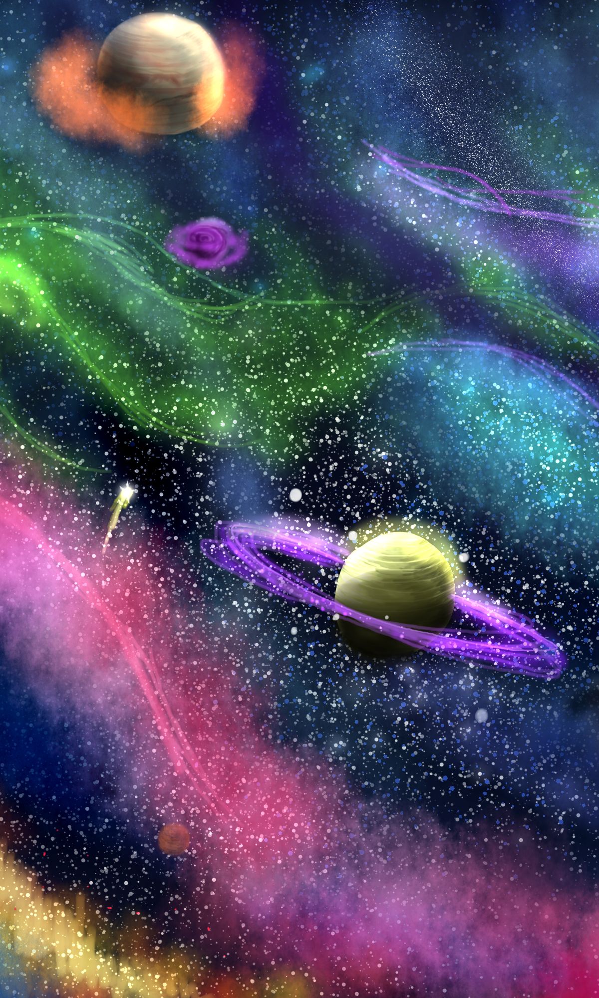 Download mobile wallpaper Space, Planet, Sci Fi for free.