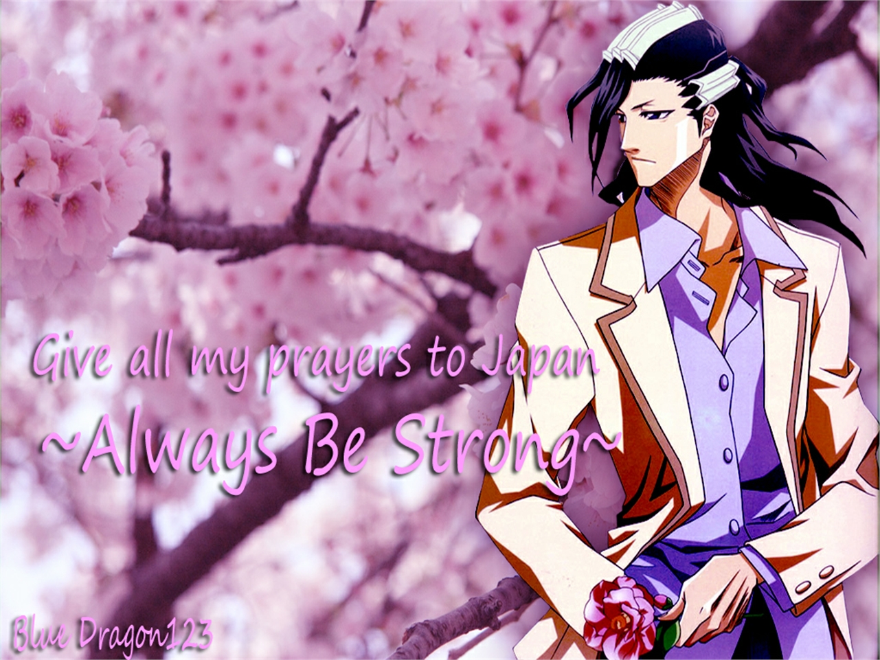 Handy-Wallpaper Bleach, Animes, Byakuya Kuchiki kostenlos herunterladen.