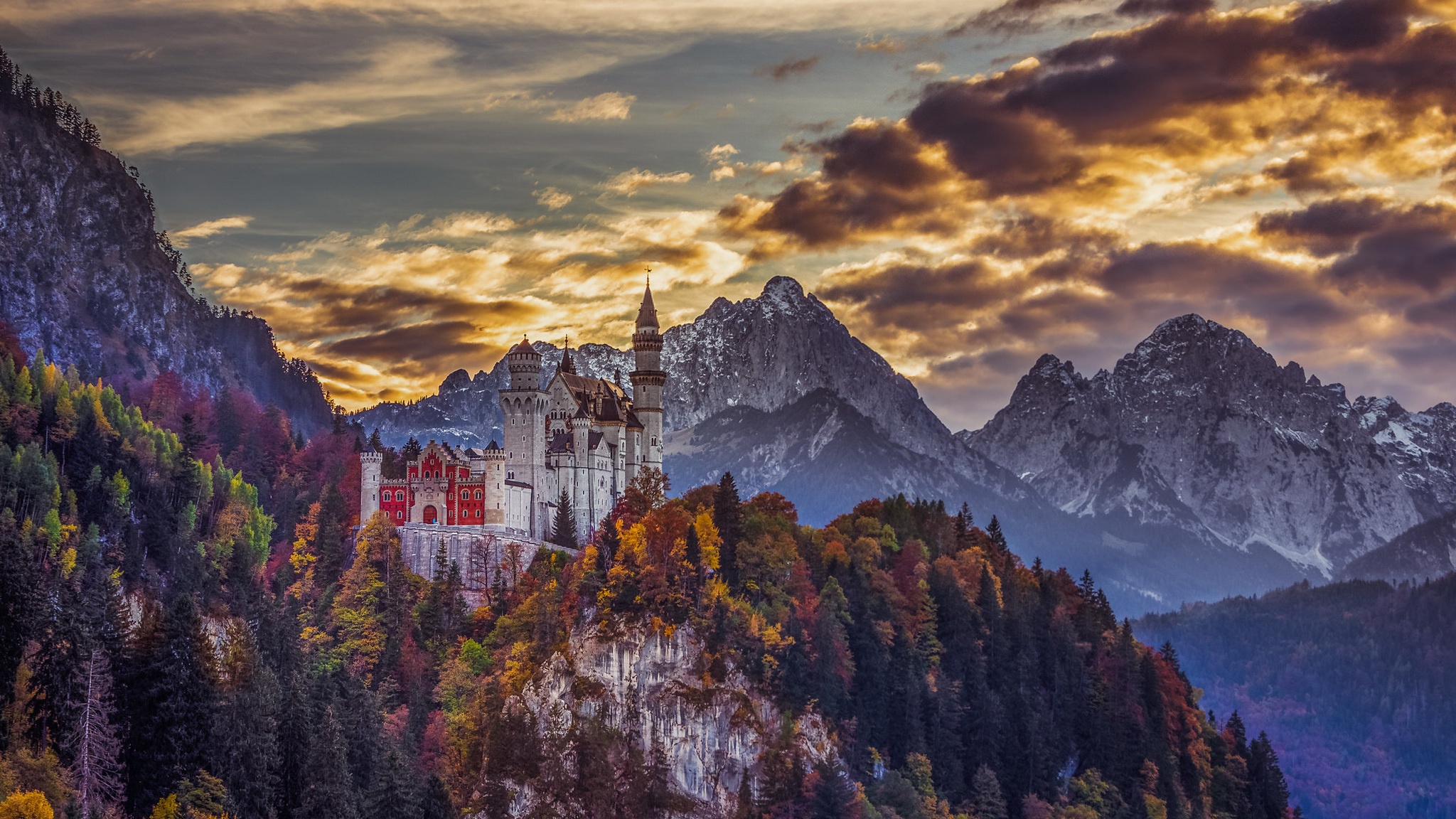 Free download wallpaper Castles, Germany, Neuschwanstein Castle, Man Made on your PC desktop