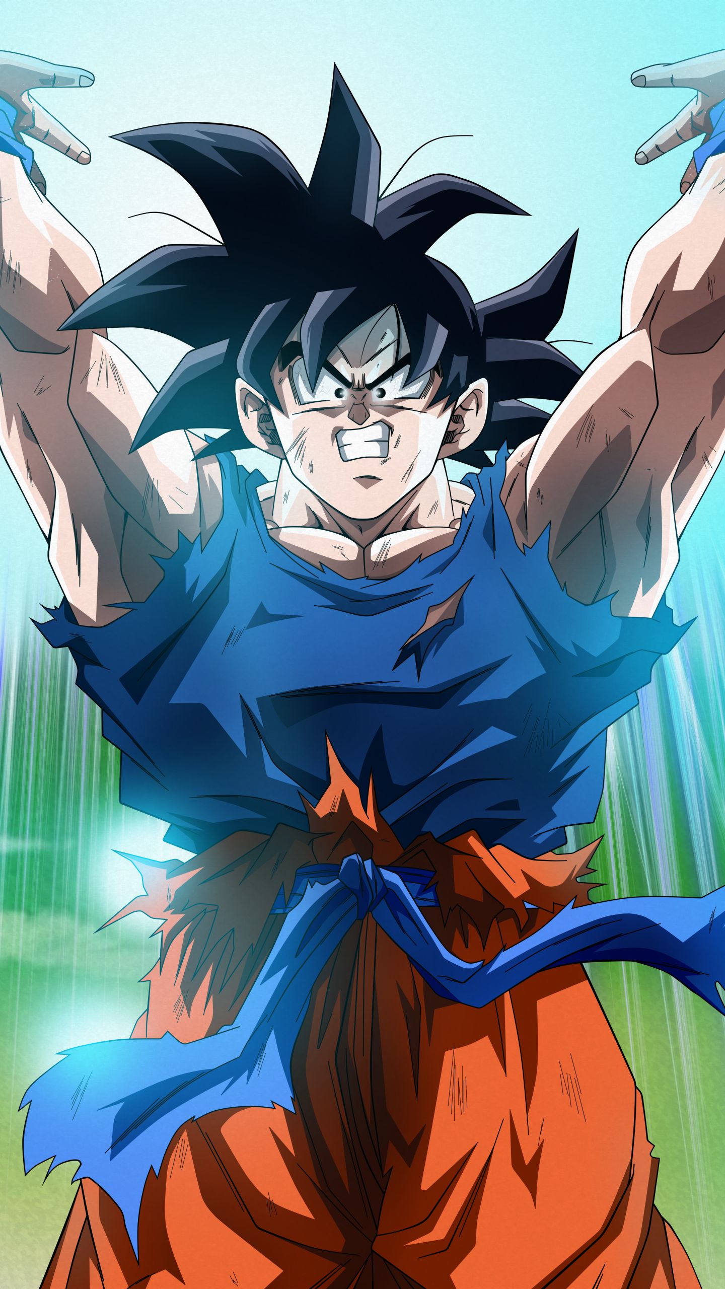 Handy-Wallpaper Dragon Ball, Animes, Son Goku, Dragonball Super kostenlos herunterladen.